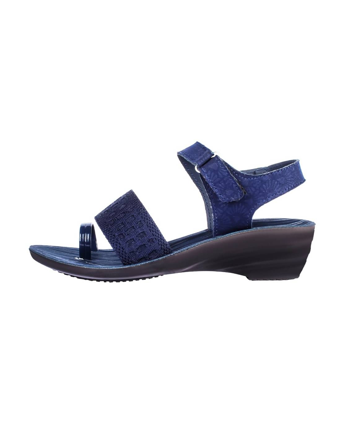     			PU RUDRA Blue Women's Flats