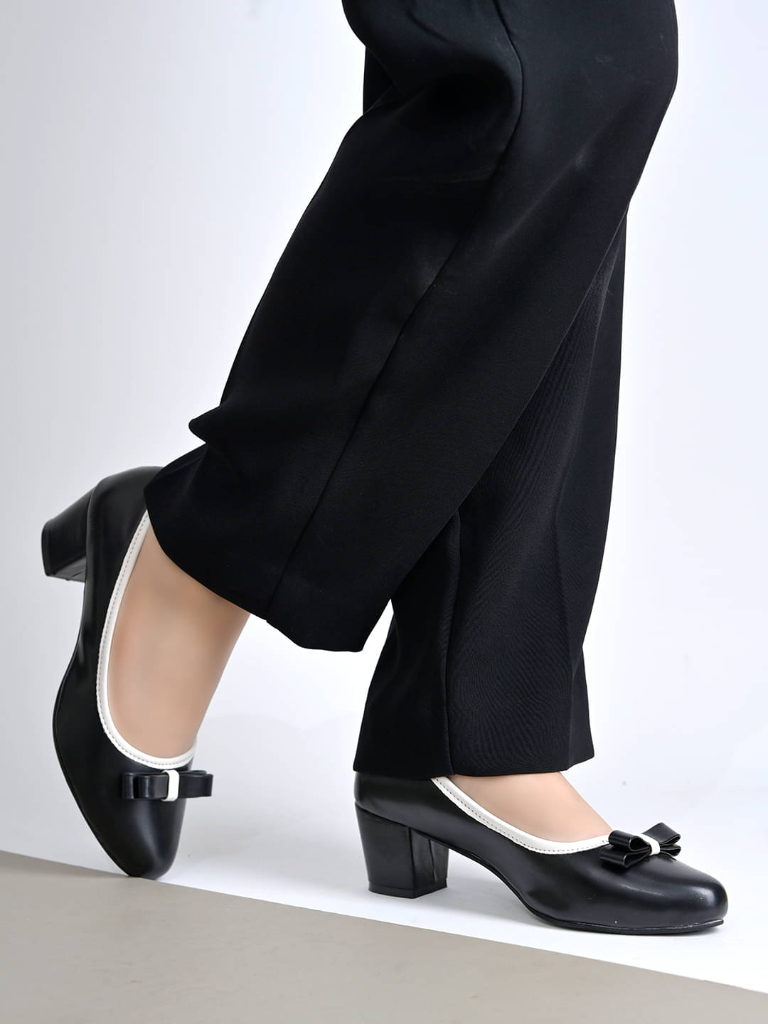     			Shoetopia Black Women's Pumps Heels