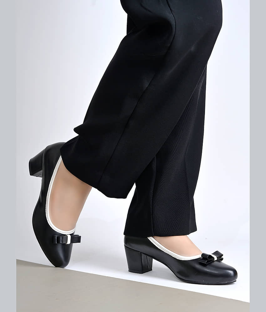 Shoetopia Black Women's Pumps Heels - Heels | Buy online on ZillyBuy