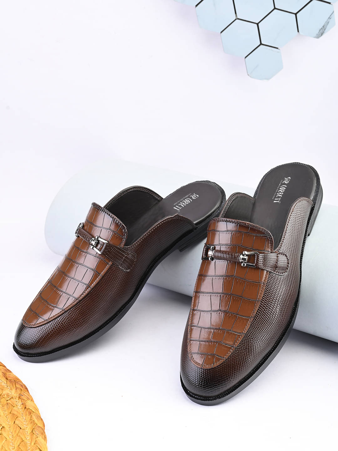     			Sir Corbett Brown Men's Slip on Shoes