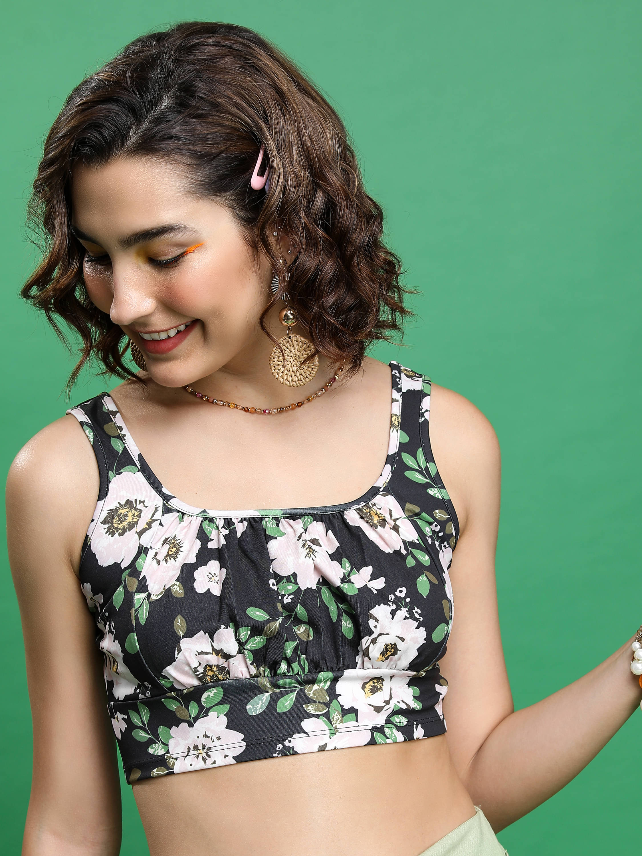    			Tokyo Talkies Women's Polyester Tank Top ( Multicolor )