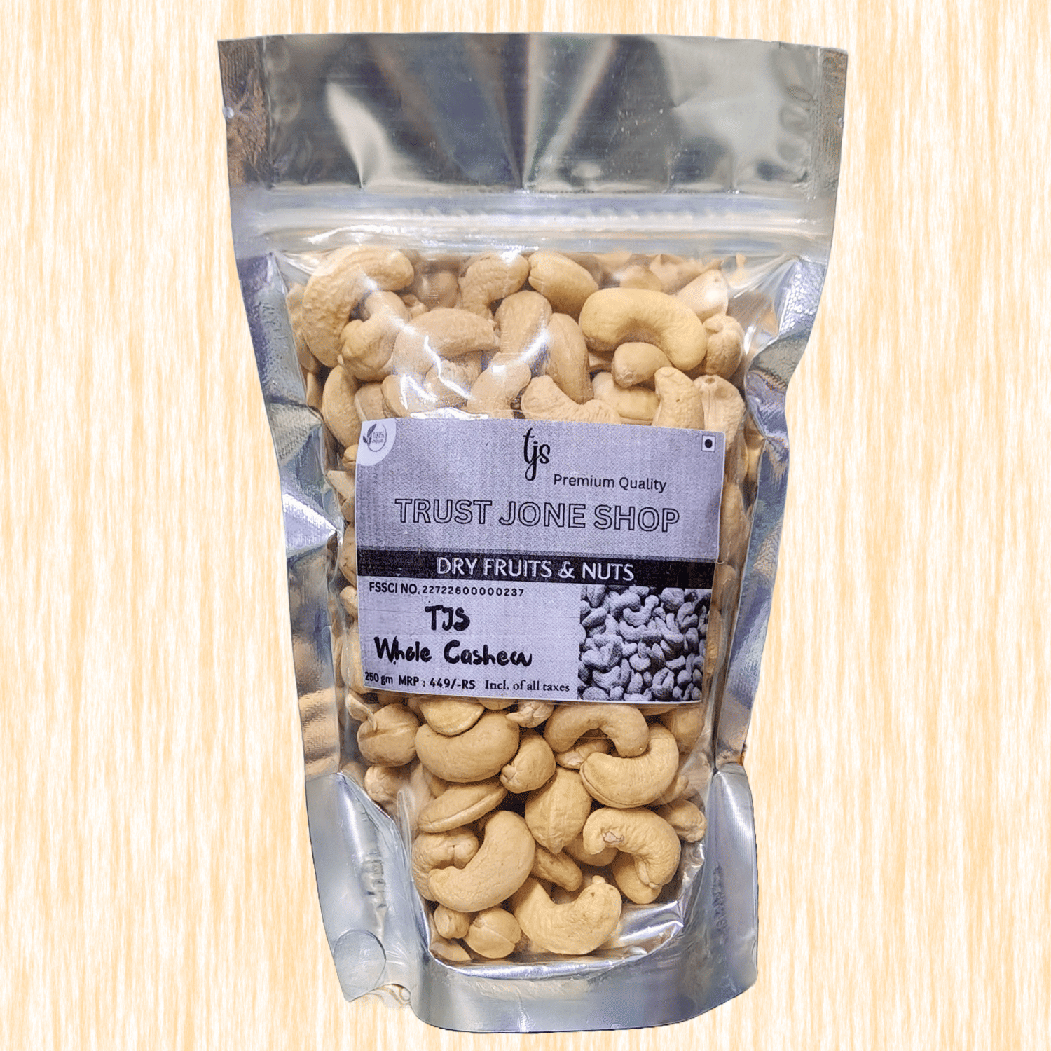 Trust Jone Shop Cashew nut (Kaju) 250 g Trust Jone Shop Cashew nut (Kaju) 250 g