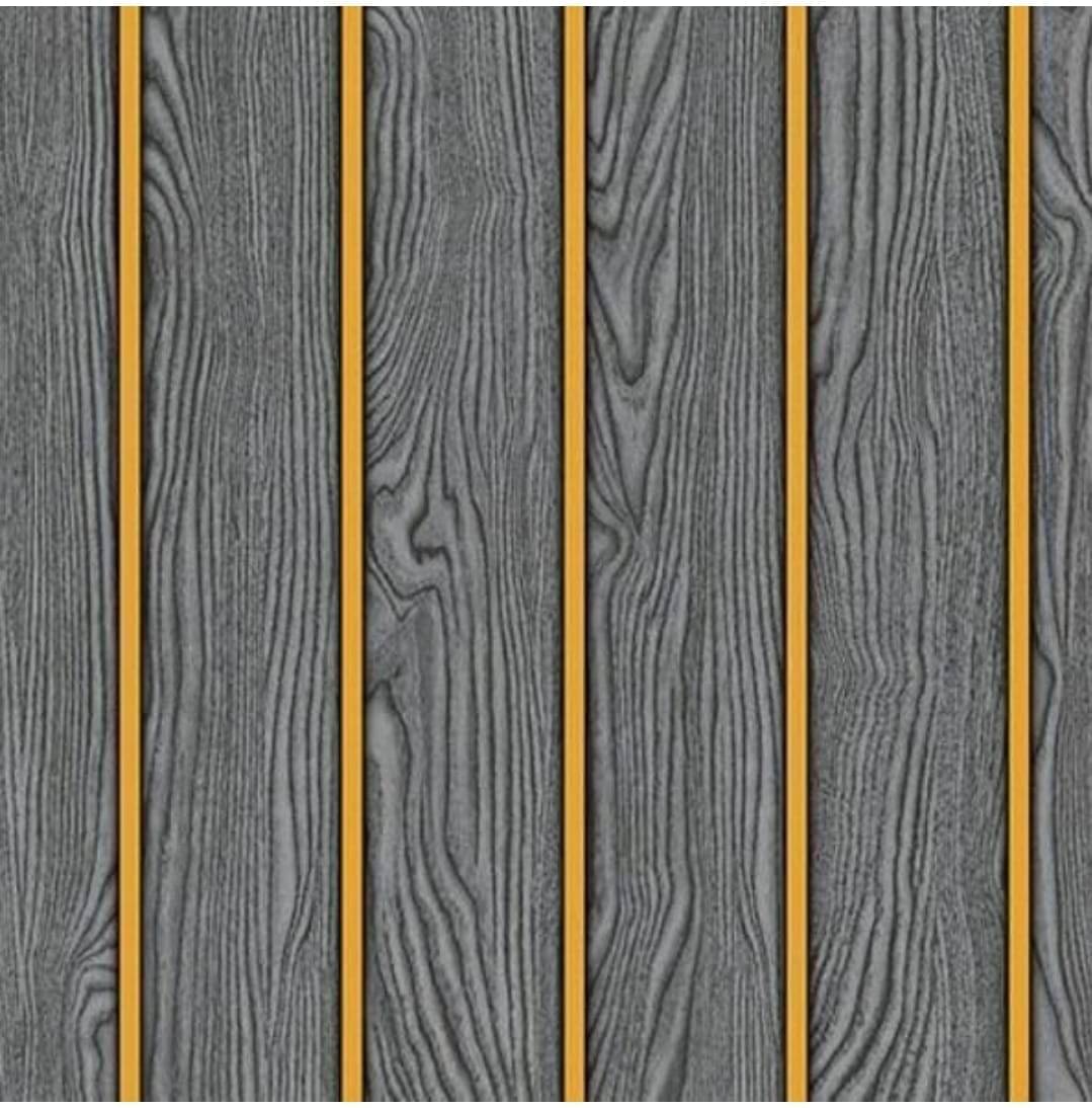 WRUNJI, DARK GREY GOLD LINE Floral Self-Adhesive Wallpaper PVC Peel & Kitchen & Furniture Makeover(45x500 cm) WRUNJI, DARK GREY GOLD LINE Floral Self-Adhesive Wallpaper PVC Peel & Kitchen & Furniture Makeover(45x500 cm)