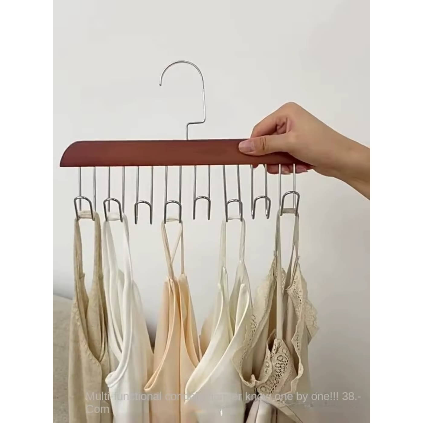 Wooden Tie Hanger with Hooks | Belt Organizer | Closet Accessory Holder | Multipurpose Wooden Wardrobe Organizer, Wooden Hanger, hanging hook, hanger clothing, hanger cloth, hanging clothing     			Wooden Tie Hanger with Hooks | Belt Organizer | Closet Accessory Holder | Multipurpose Wooden Wardrobe Organizer, Wooden Hanger, hanging hook, hanger clothing, hanger cloth, hanging clothing