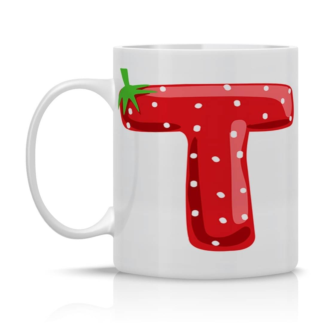 maddock corp Strawberry Mug T Ceramic Coffee Mug 350 mL ( Pack of 1 ) maddock corp Strawberry Mug T Ceramic Coffee Mug 350 mL ( Pack of 1 )