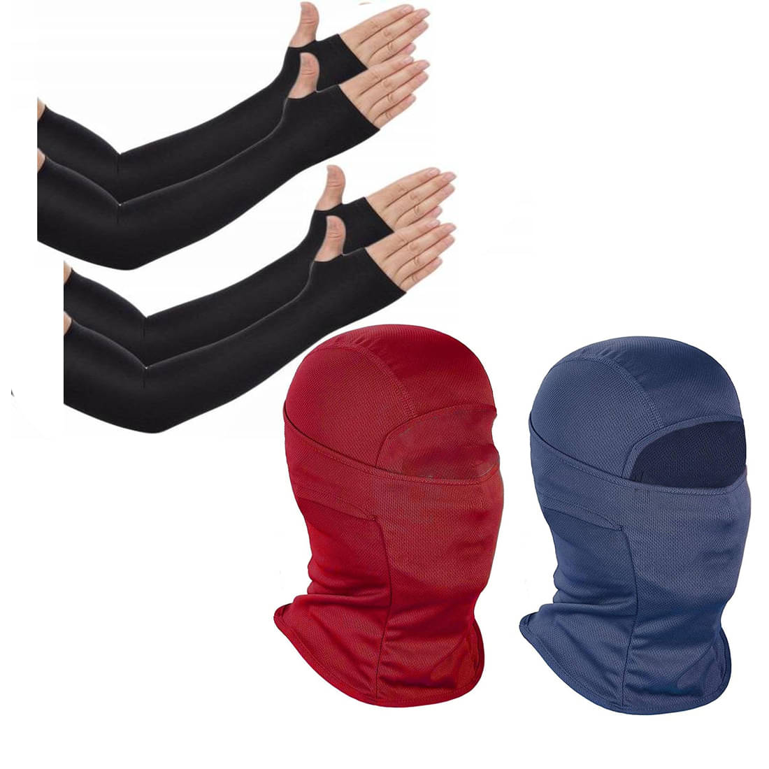     			Ben Toi Multicolour Polyester Anti Pollution Mask ( Pack of 2 )