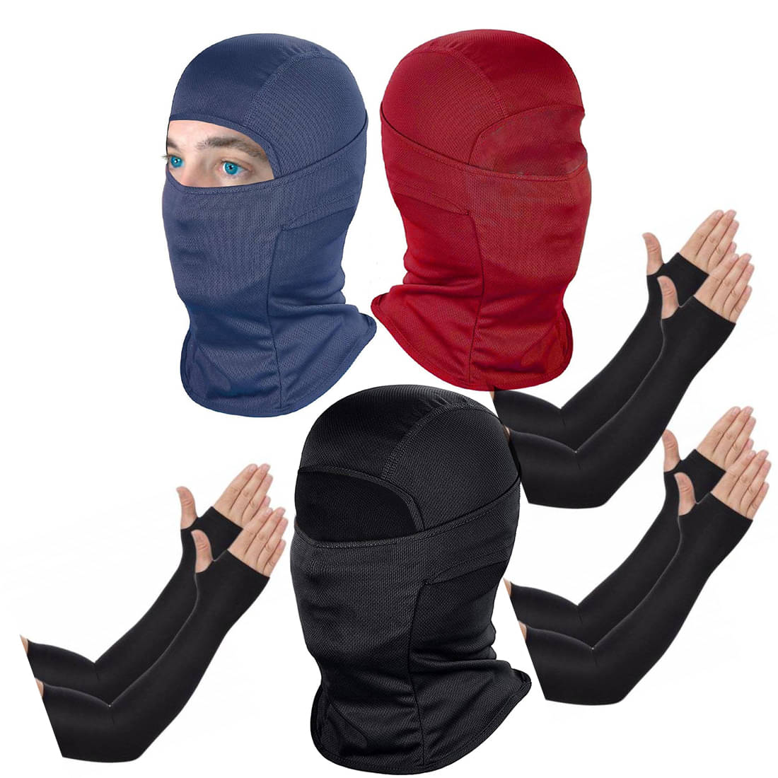     			Ben Toi Polyester Anti Pollution Mask ( Pack of 3 )