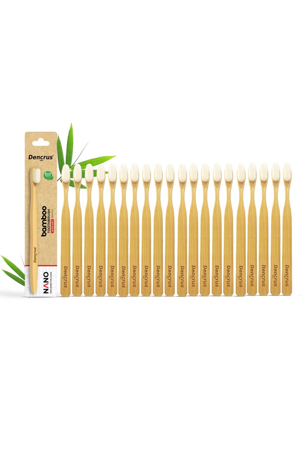     			Dencrus Nano Bamboo Toothbrush DENNANOT20 Pack of 20