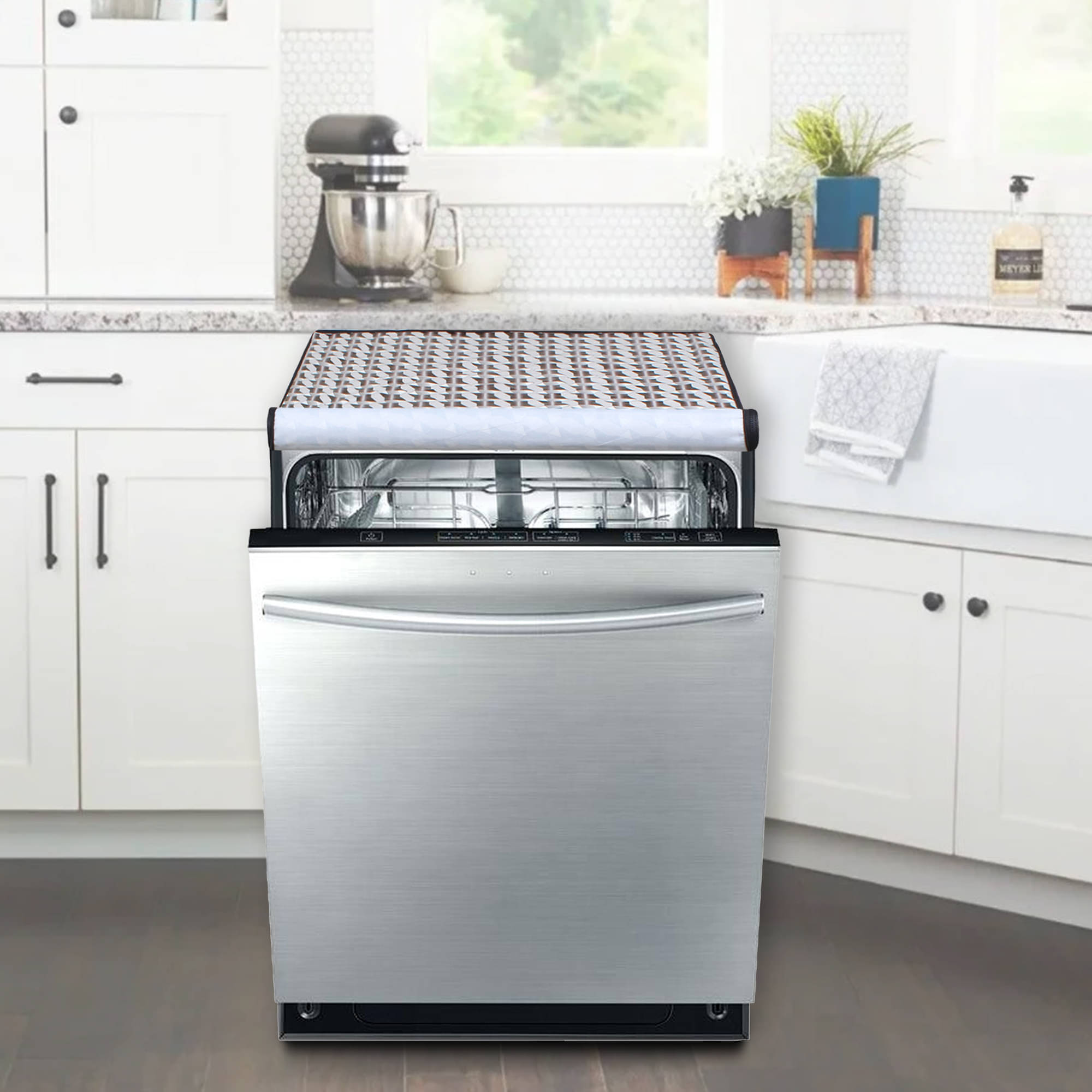 Dream Care Single PVC Blue Dishwasher Cover Dream Care Single PVC Blue Dishwasher Cover