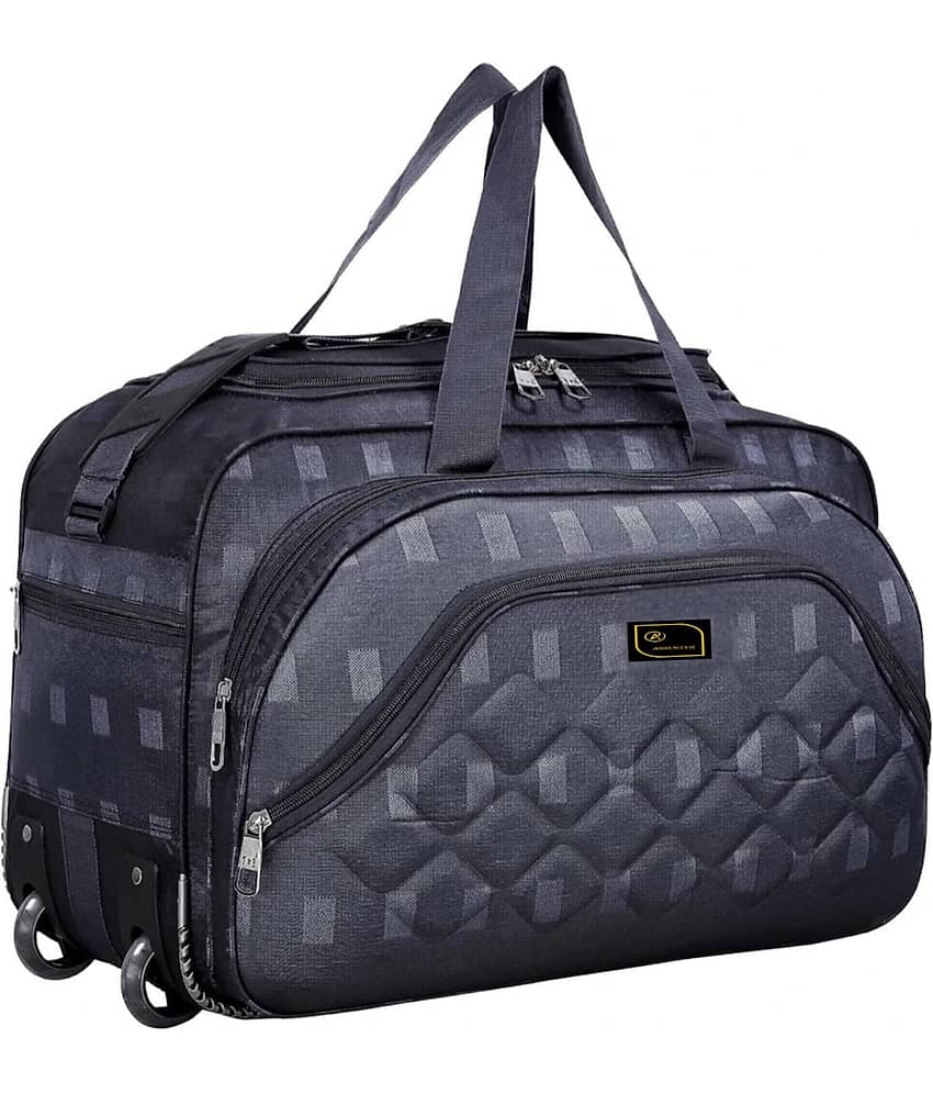 Priority 29 Ltrs Blue Polyester Duffle Bag