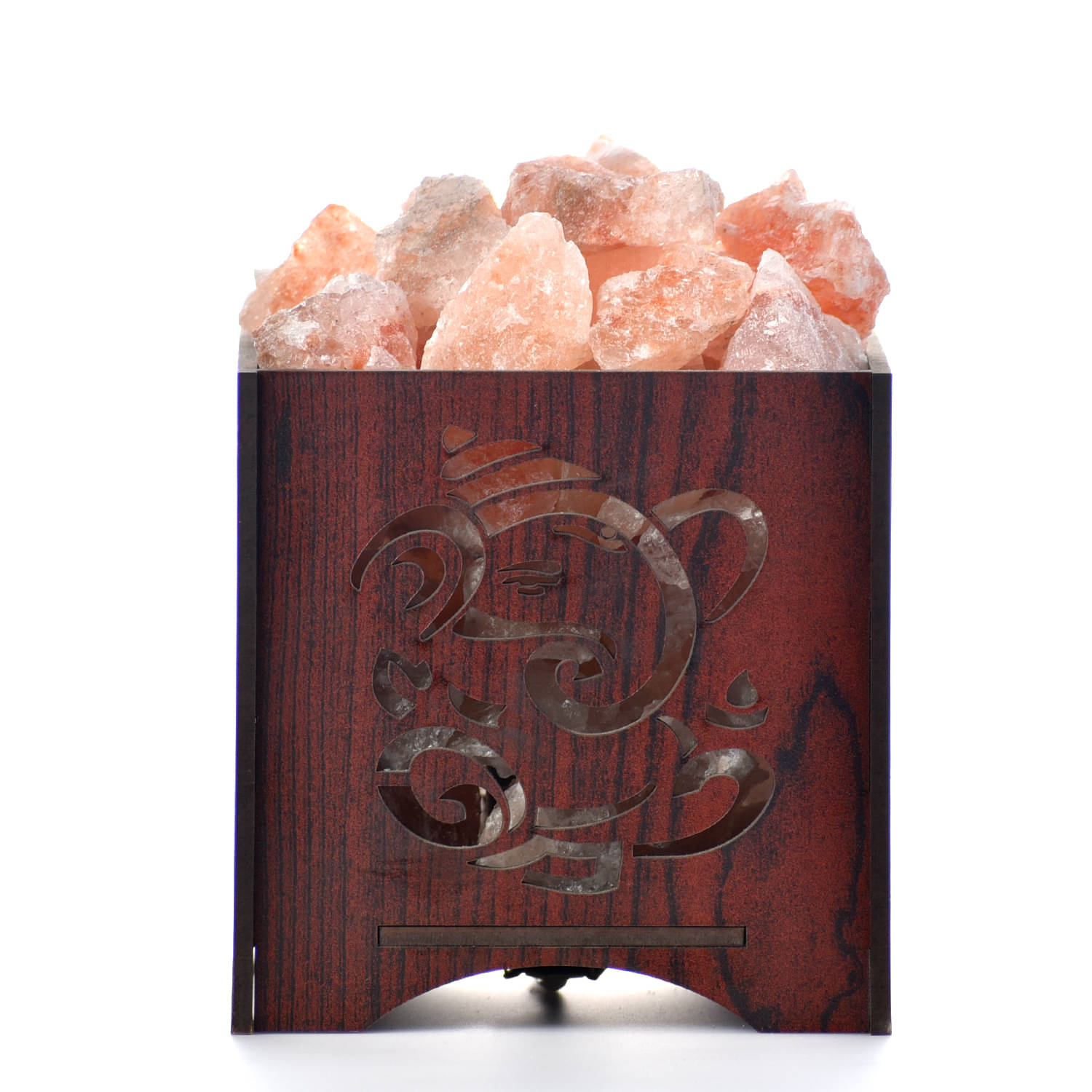 GLOBAL AROMA Orange Himalayan Salt Table Lamp ( Pack of 1 )     			GLOBAL AROMA Orange Himalayan Salt Table Lamp ( Pack of 1 )