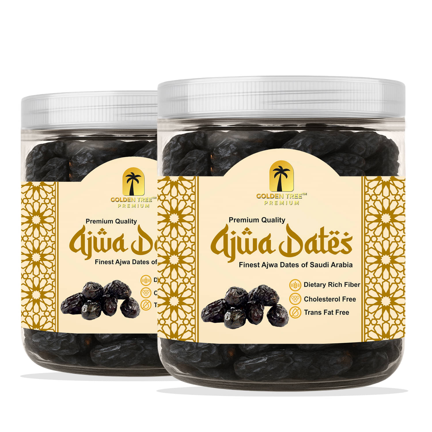     			Golden Tree Ajwa Date 250 g Pack of 2
