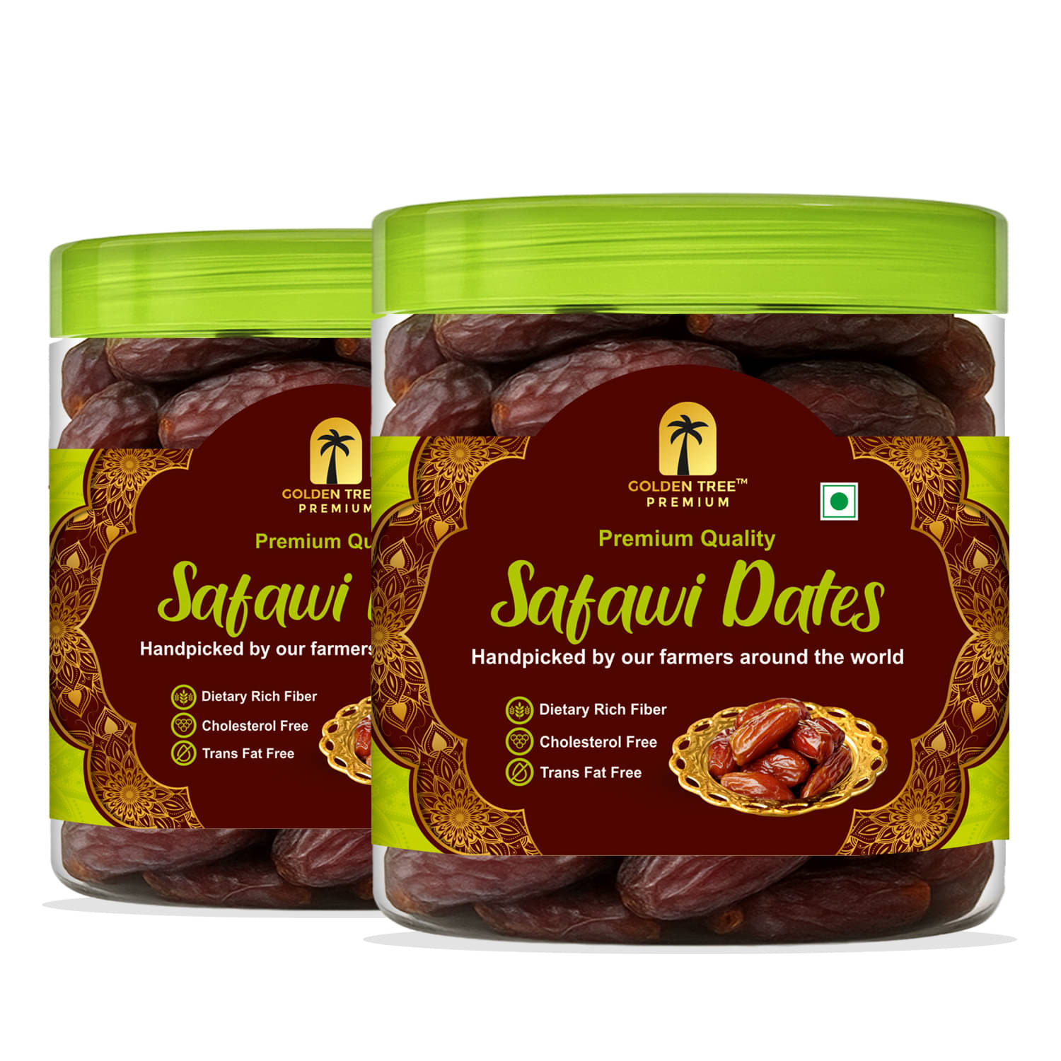     			Golden Tree Dates (Khajoor) 250 g Pack of 2