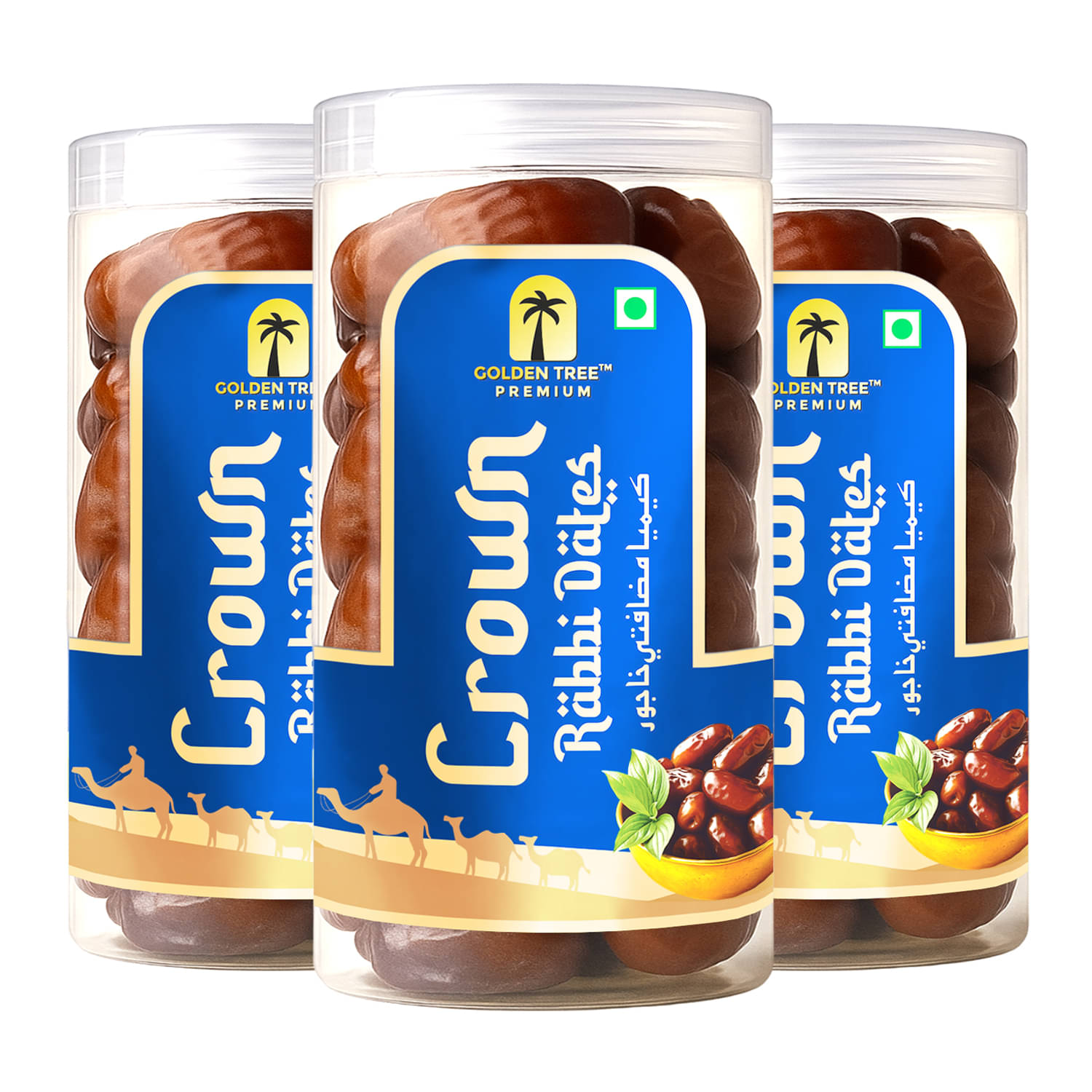     			Golden Tree Dates (Khajoor) 400 g Pack of 3