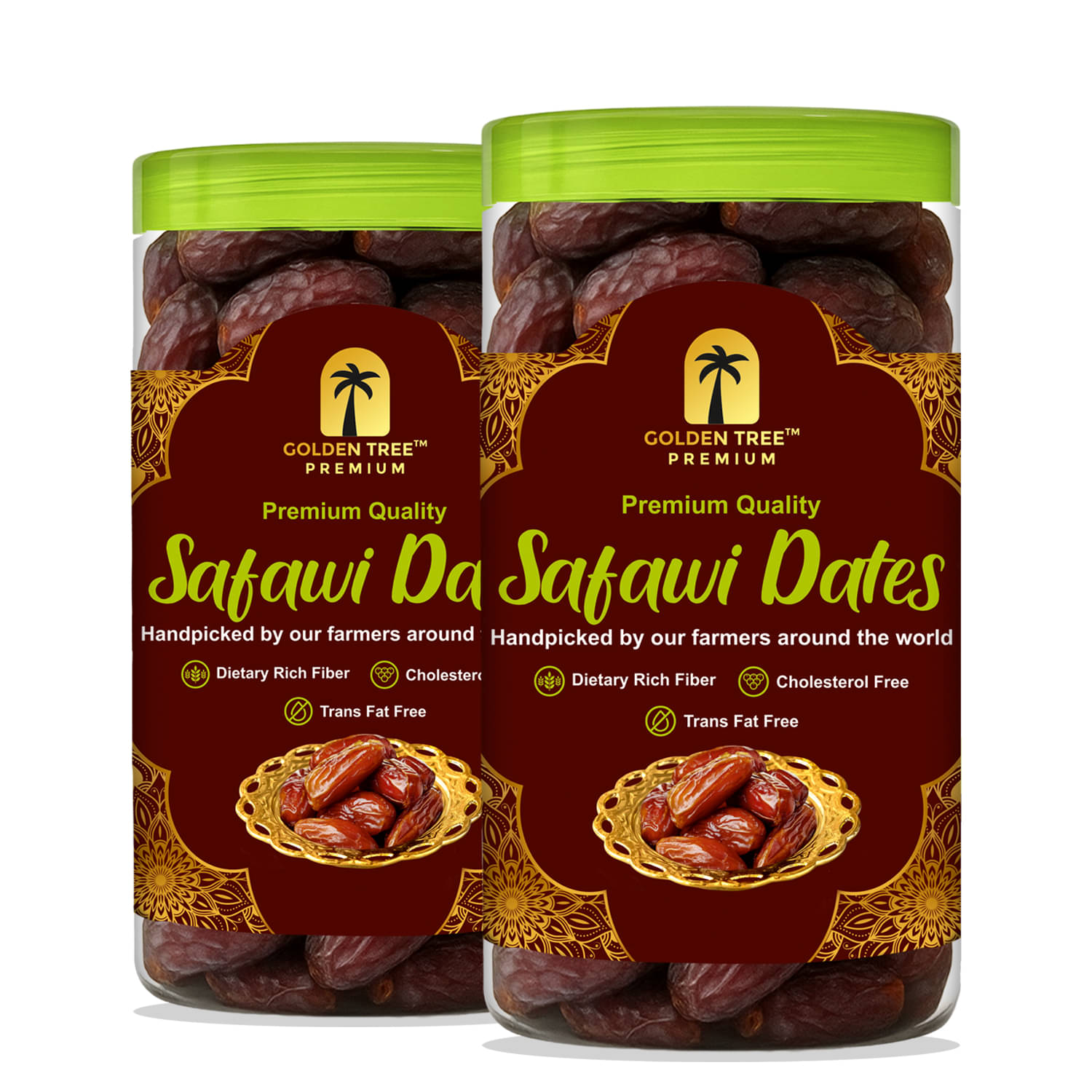     			Golden Tree Dates (Khajoor) 400 g Pack of 2