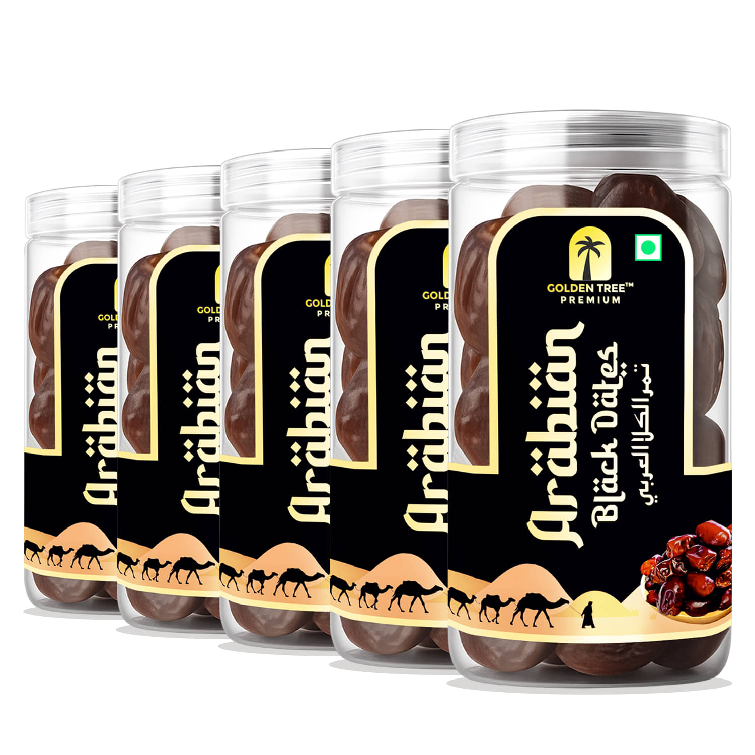     			Golden Tree Dates (Khajoor) 400 g Pack of 5