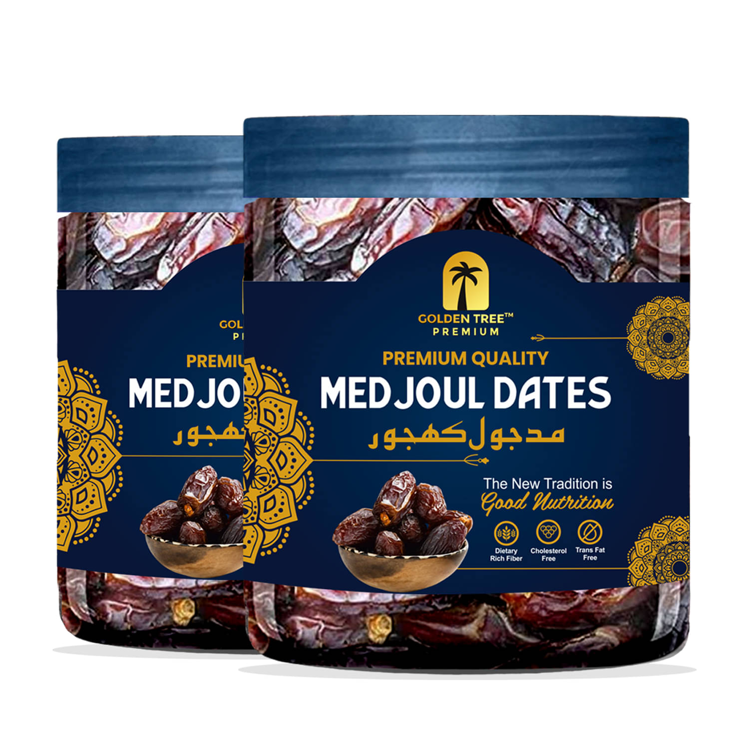     			Golden Tree Medjoul Dates 250 g Pack of 2