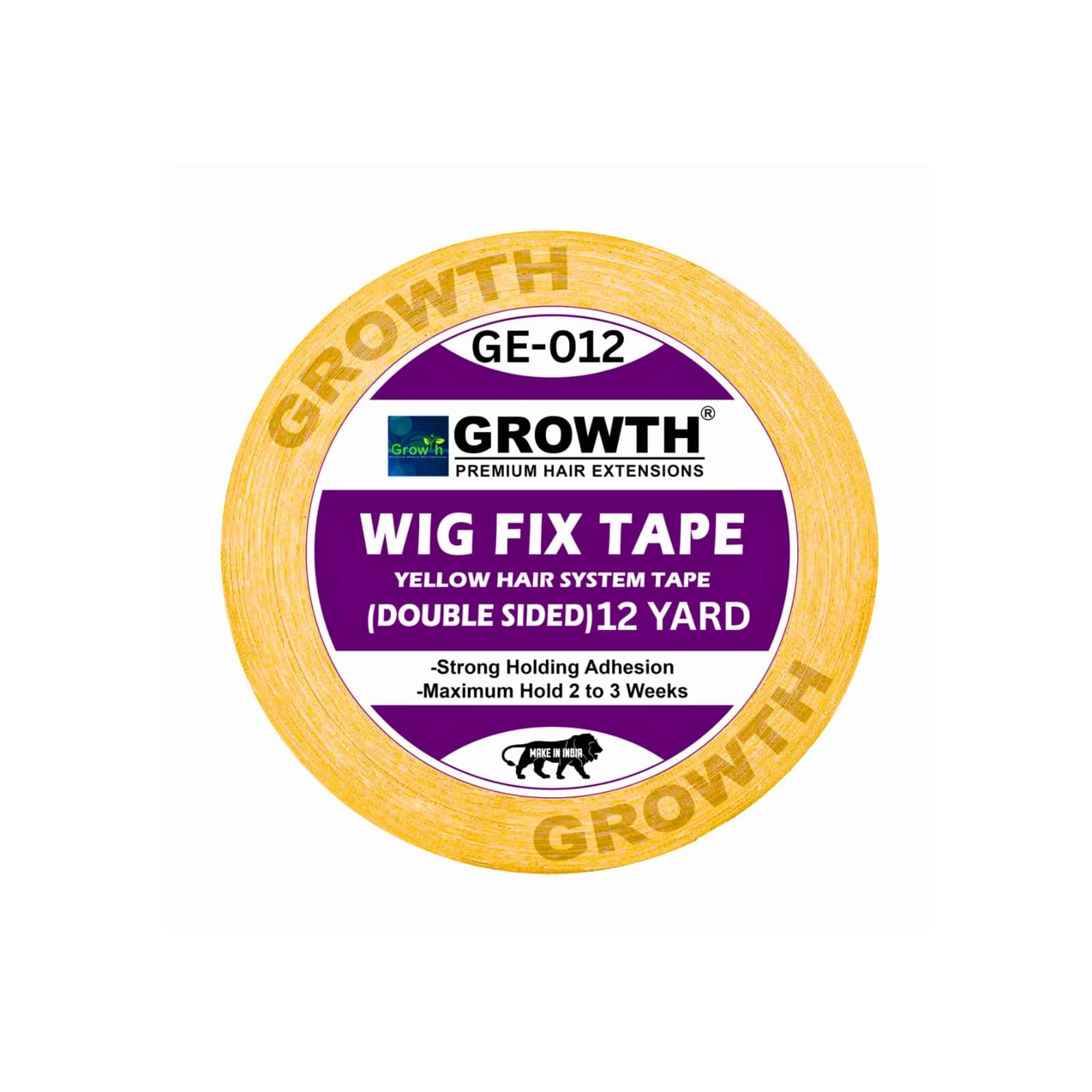 Growth - Yellow Tape in Hair Extension     			Growth - Yellow Tape in Hair Extension