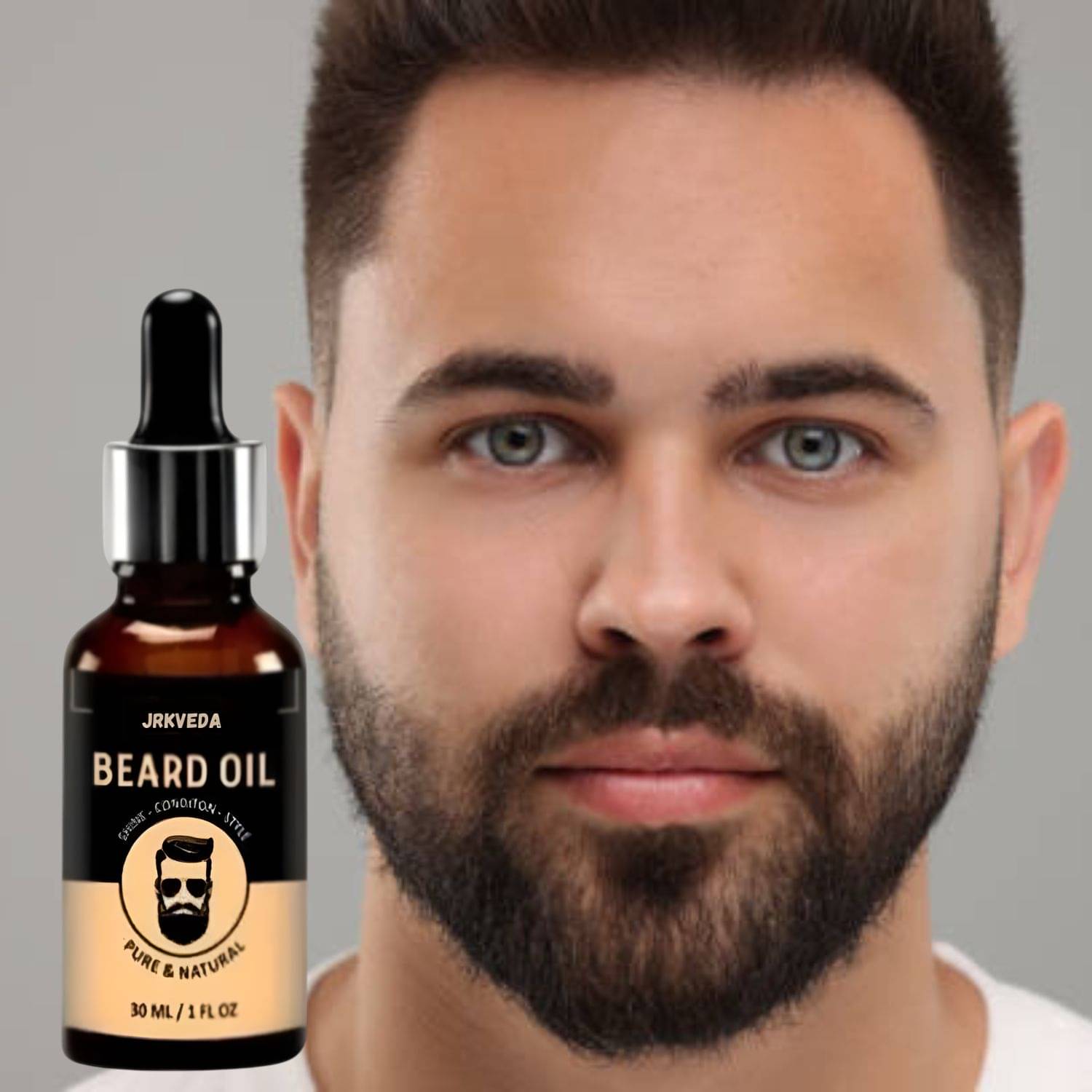 JRKVEDA Vitamin E Promotes Beard Growth Beard Oil 30 ml     			JRKVEDA Vitamin E Promotes Beard Growth Beard Oil 30 ml