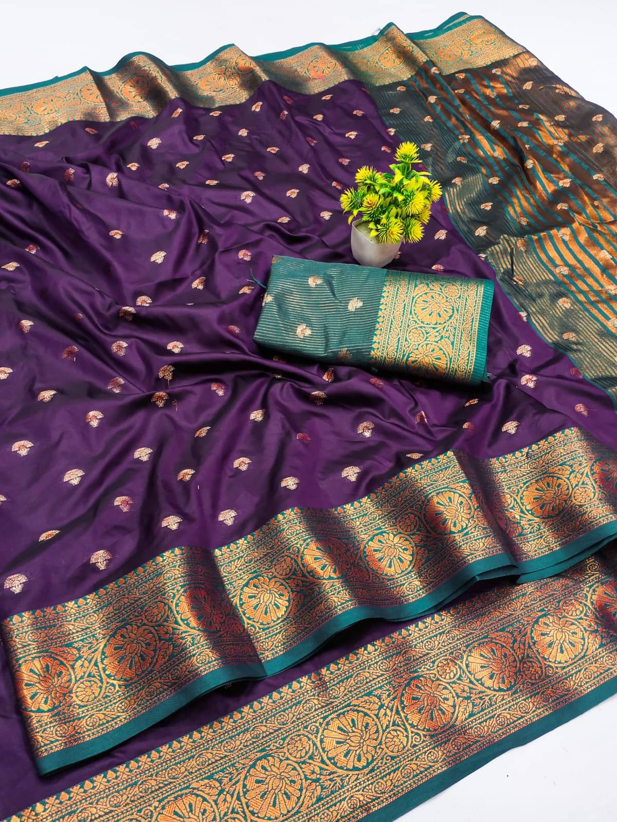 KV Fashion Silk Embroidered Regular Saree With Unstitched Blouse Piece ( Multicolor ) KV Fashion Silk Embroidered Regular Saree With Unstitched Blouse Piece ( Multicolor )