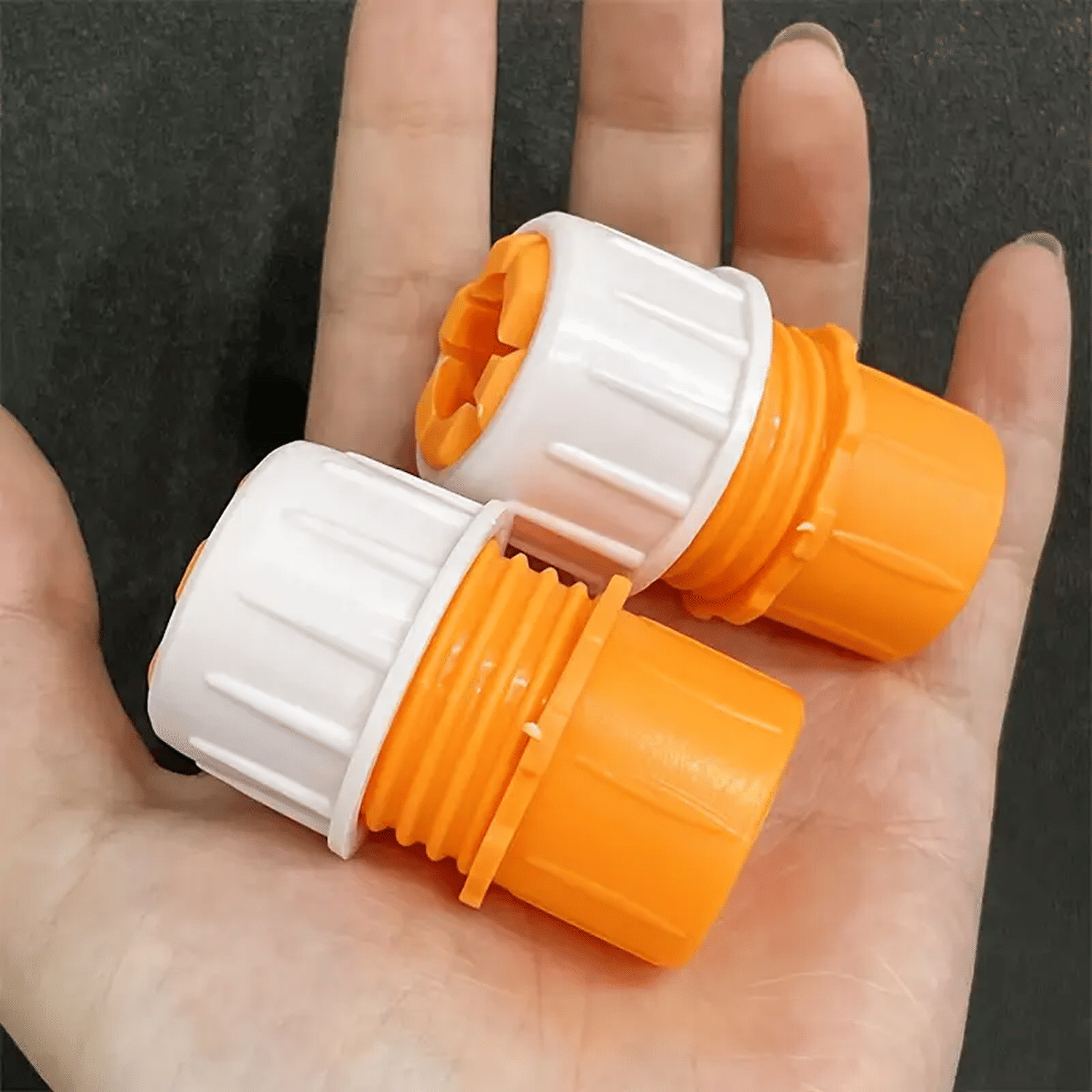     			Multifunction Faucet Pipe Connector Water Hose Pipe connector Leak-Free Connection Universal Fit for Kitchen, Garden, and Outdoor Use (Pack Of 2)