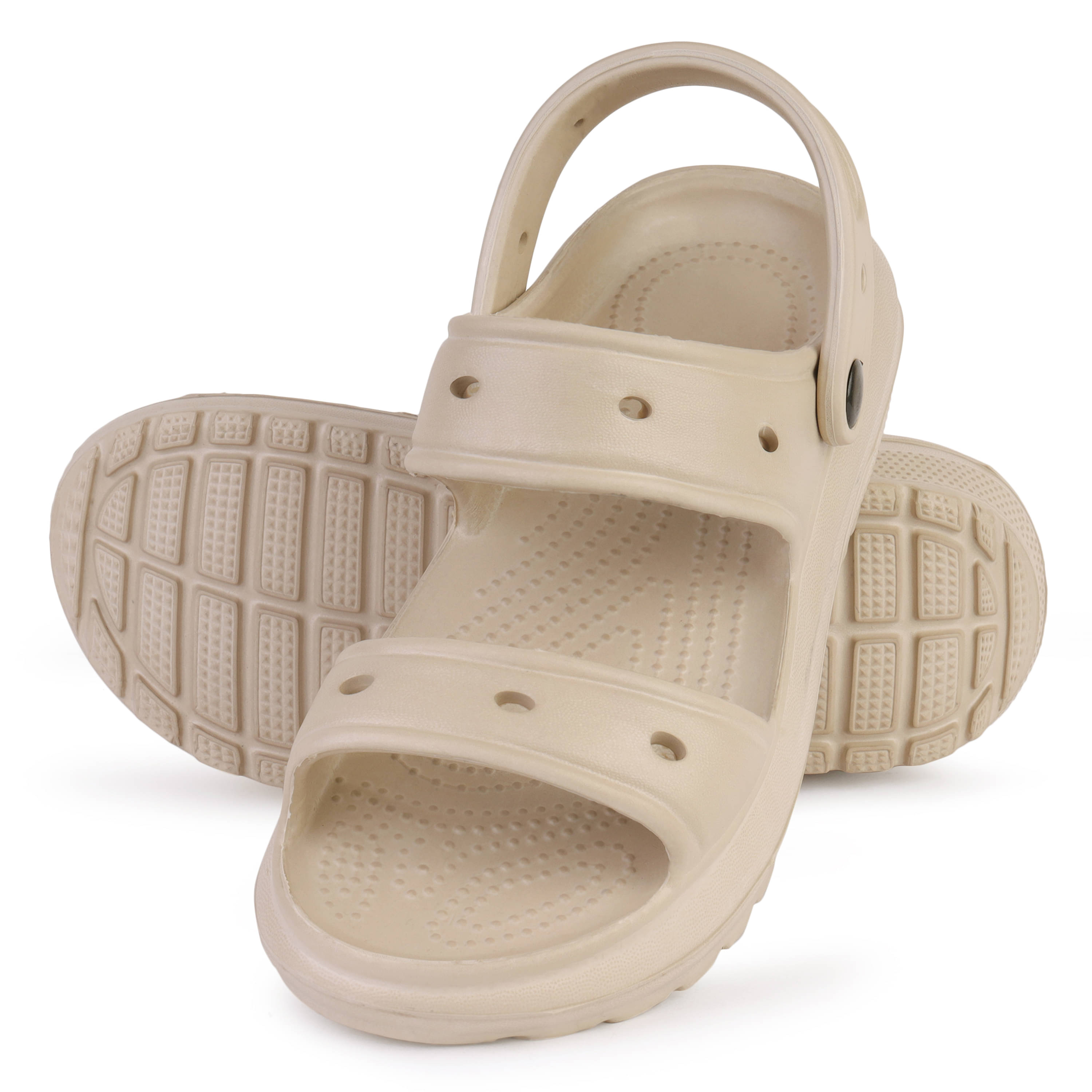     			PENNEN Beige Women's Floater Sandals