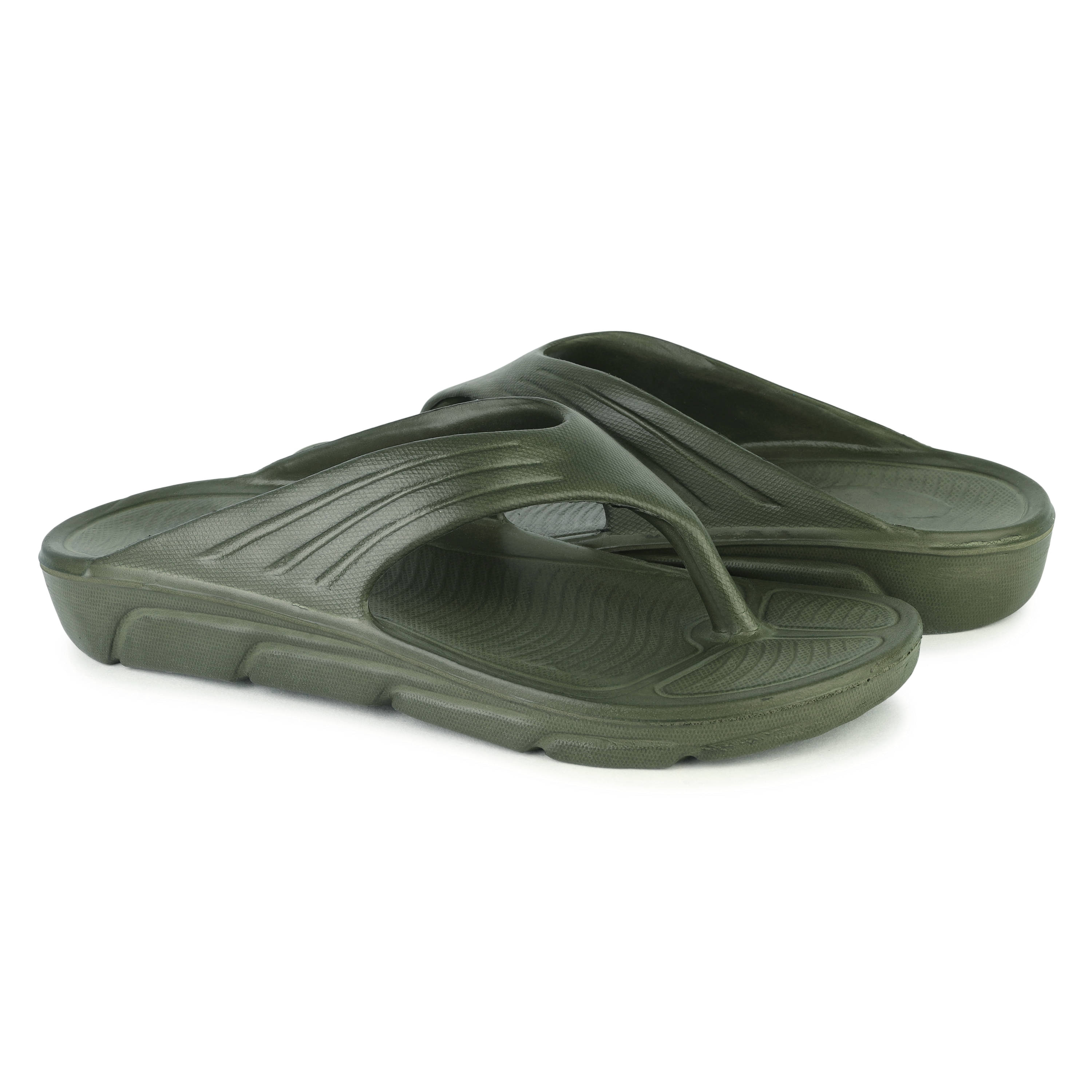     			PENNEN Green Men's Thong Flip Flop