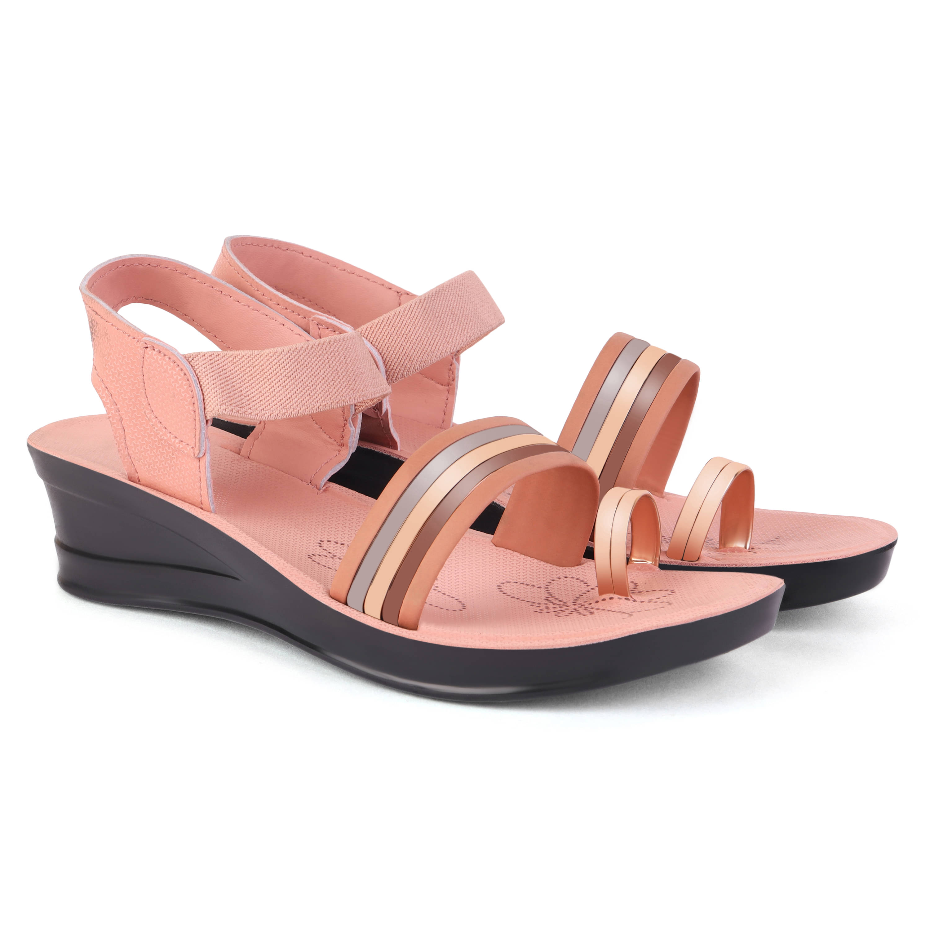     			PENNEN Multi Color Women's Floater Sandals