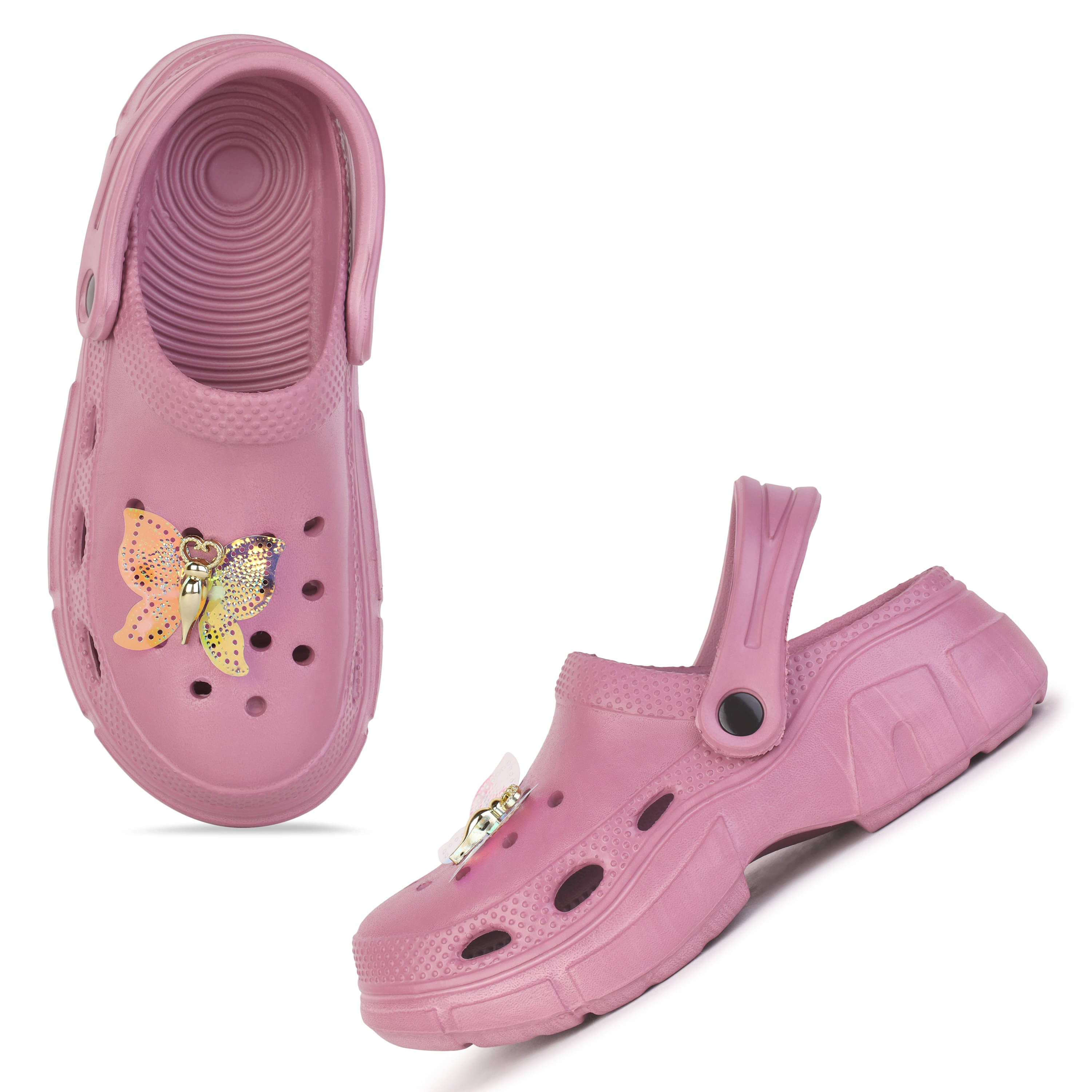     			PENNEN Pink Women's Floater Sandals