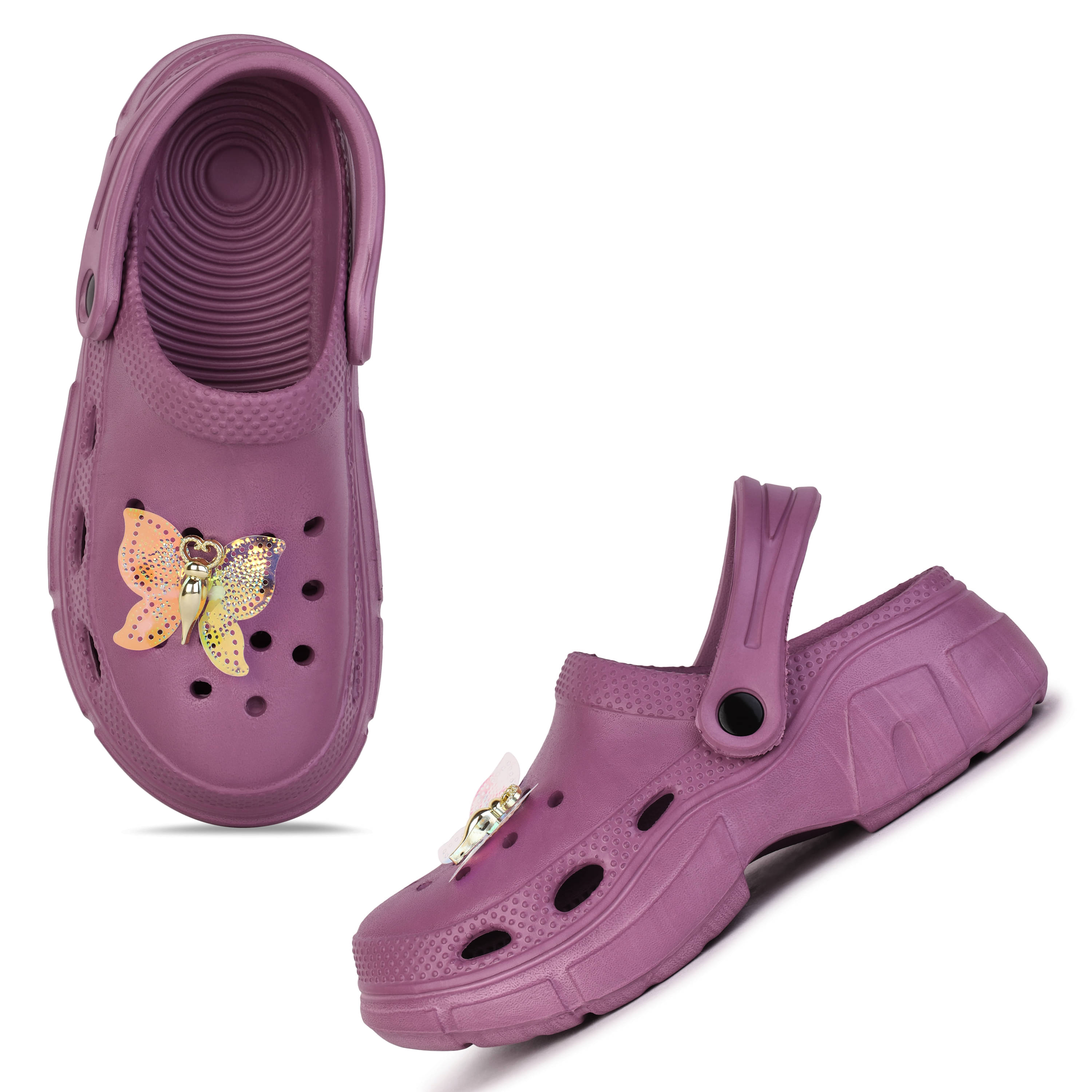     			PENNEN Purple Women's Floater Sandals