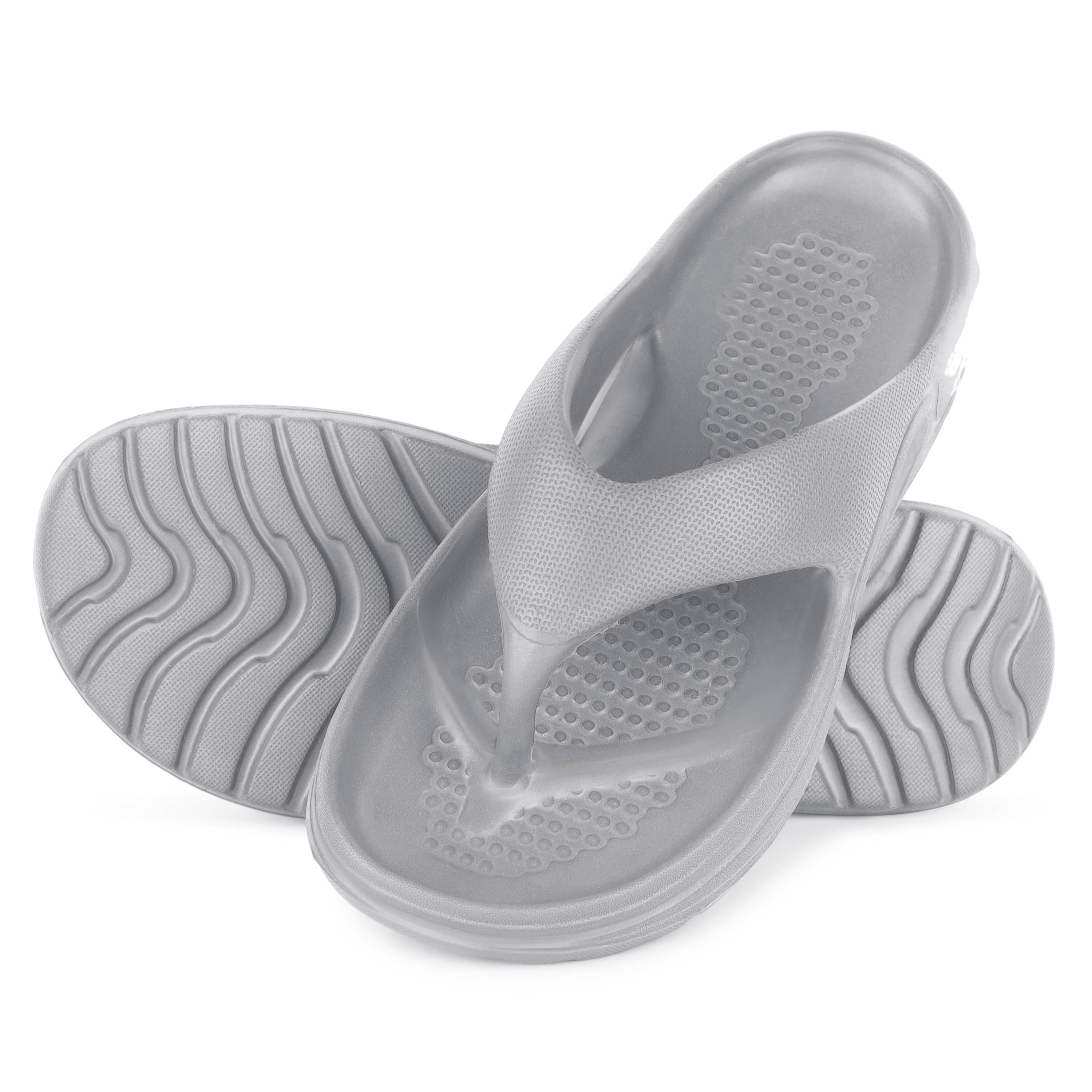     			PENNEN White Men's Thong Flip Flop