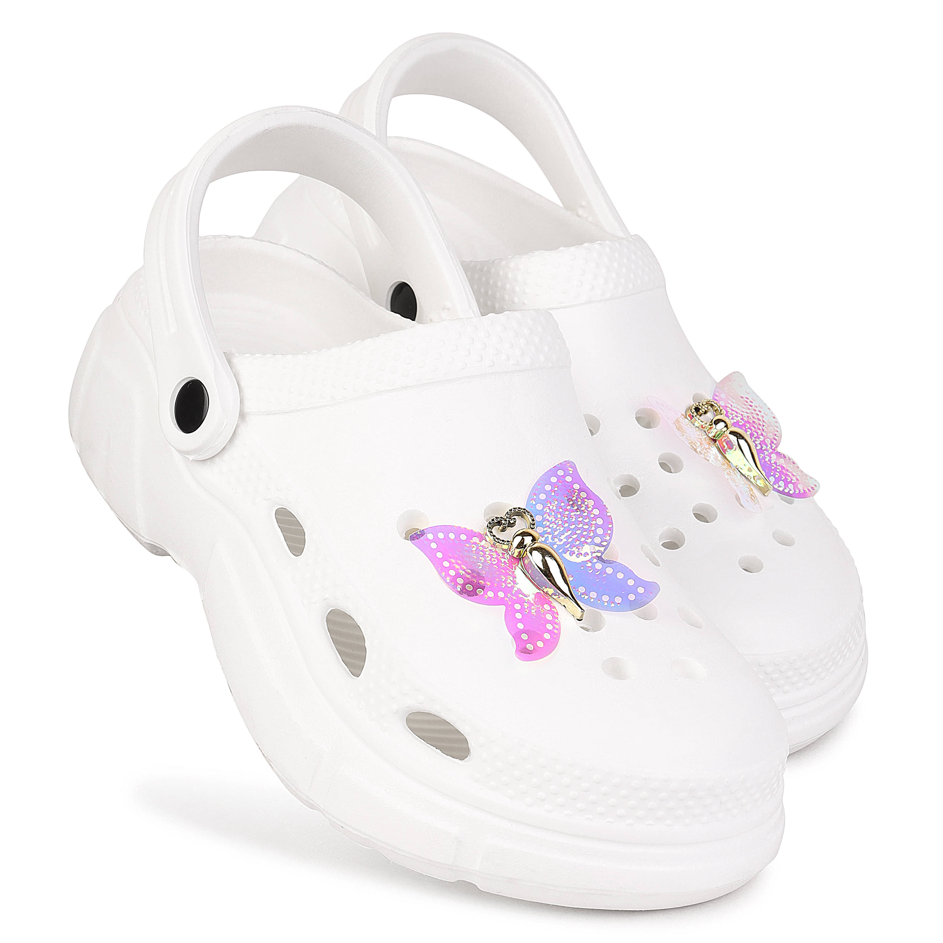     			PENNEN White Women's Floater Sandals
