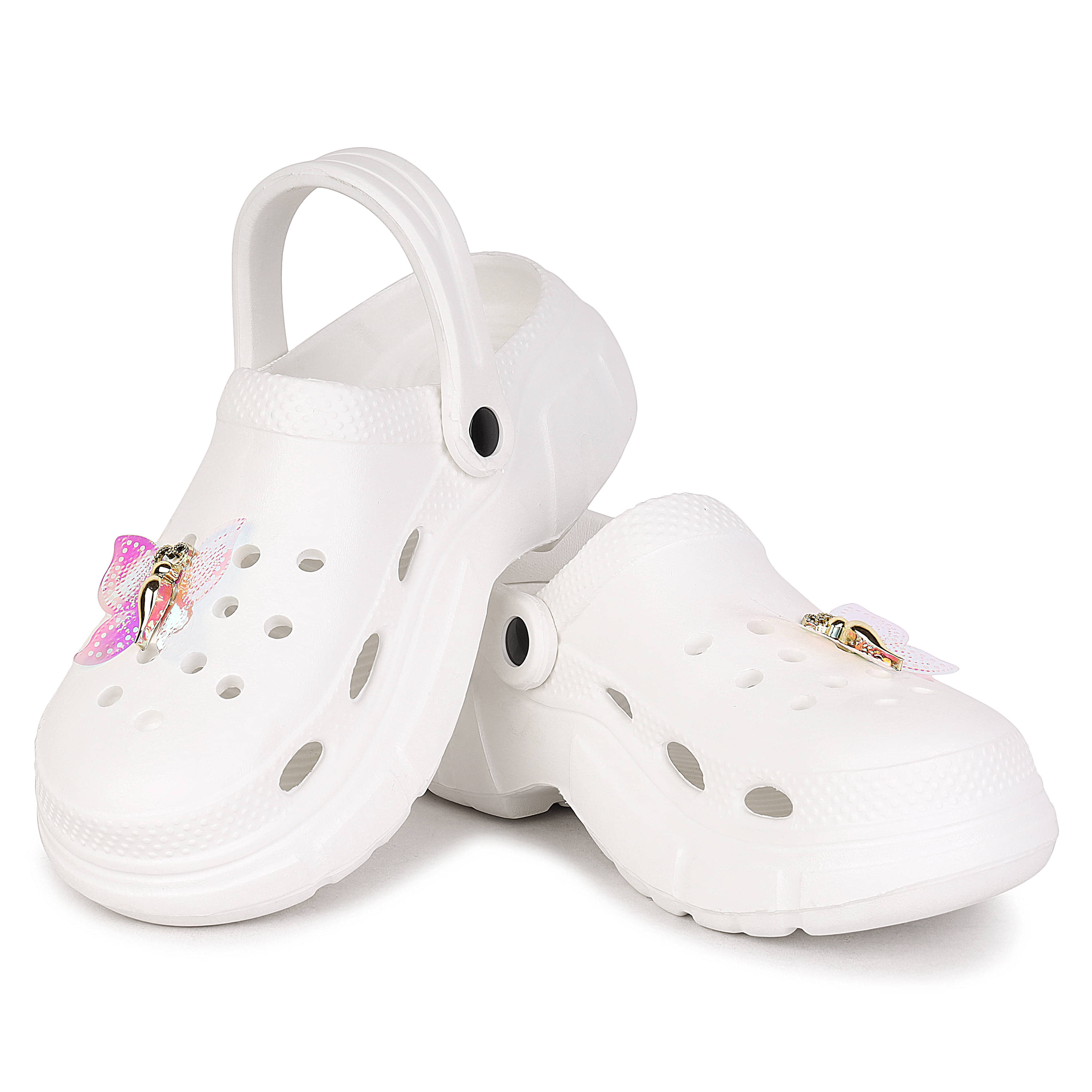 PENNEN White Women's Floater Sandals     			PENNEN White Women's Floater Sandals