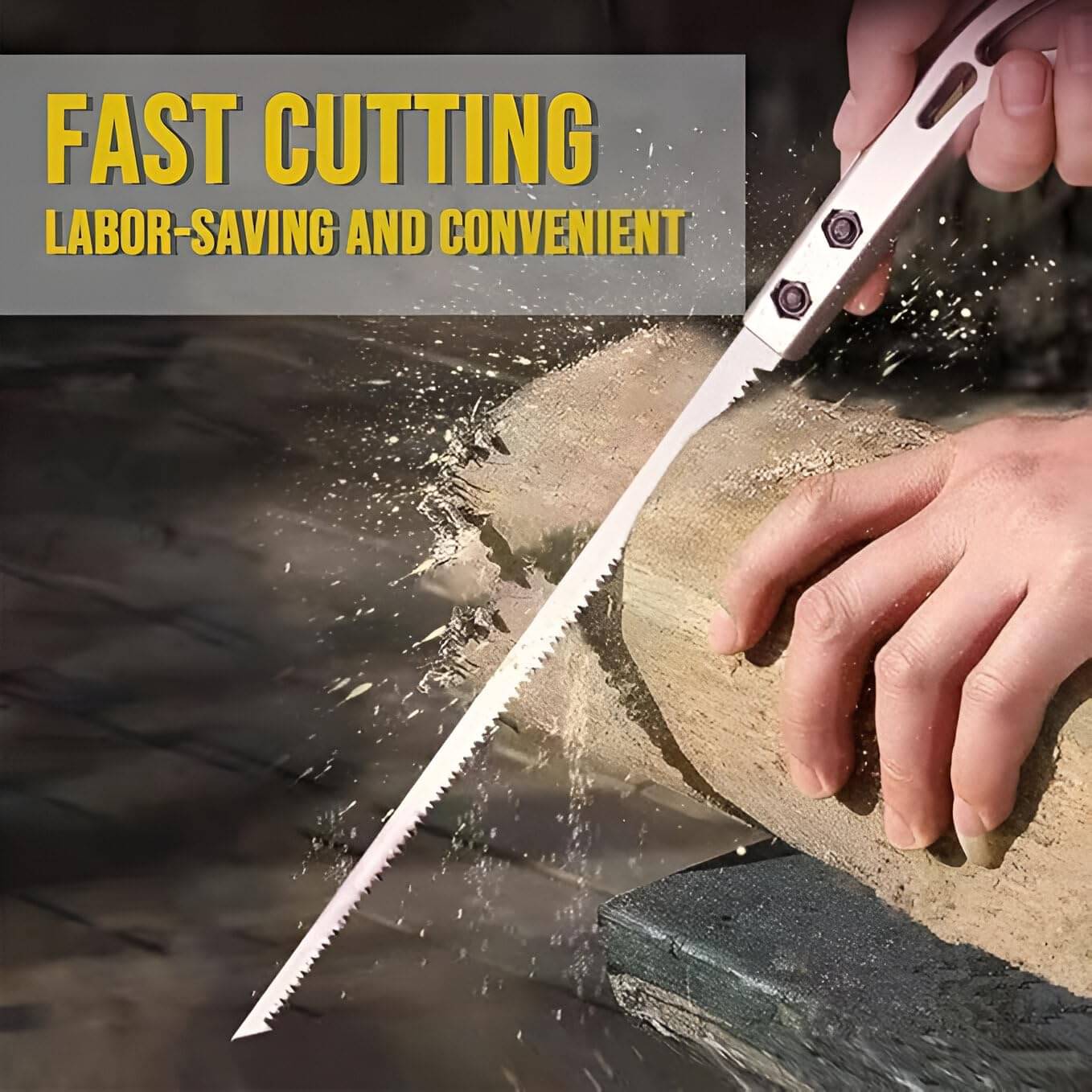     			PRIMIYARAV Hand Saw with Ergonomic Handle – Multipurpose Wood & Plastic Cutting Tool