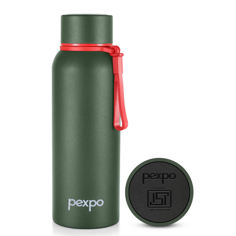     			Pexpo Bravo Green Thermosteel Flask ( 500 ml )