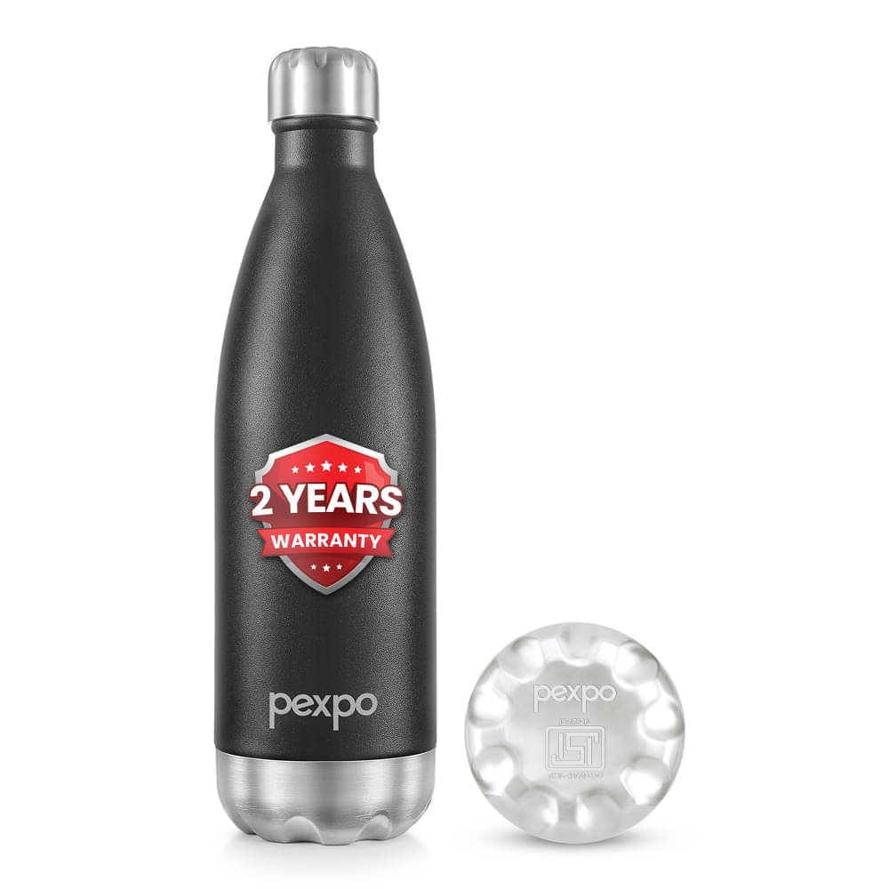     			Pexpo Electro Black Thermosteel Flask ( 950 ml )