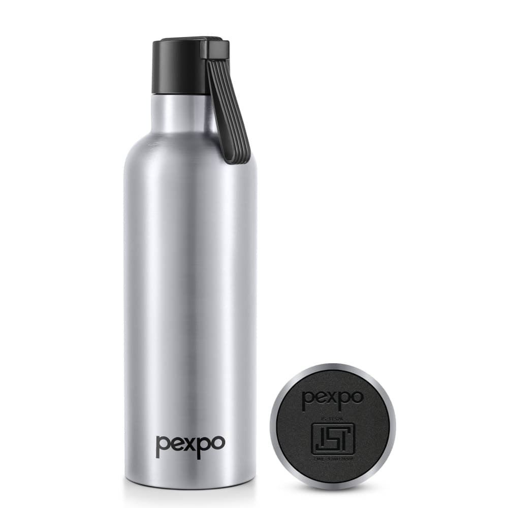    			Pexpo Oslo Silver Thermosteel Flask ( 500 ml )