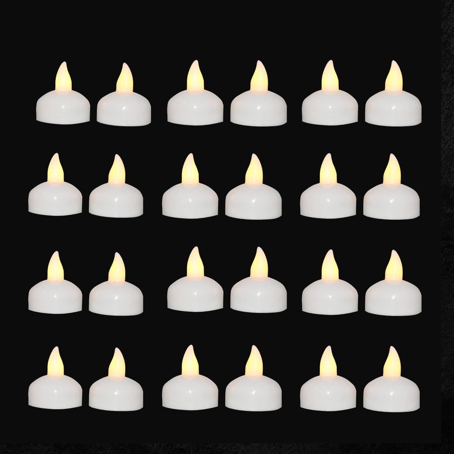 RENMAX Yellow Floating Candle 4 cm ( Pack of 12 ) RENMAX Yellow Floating Candle 4 cm ( Pack of 12 )