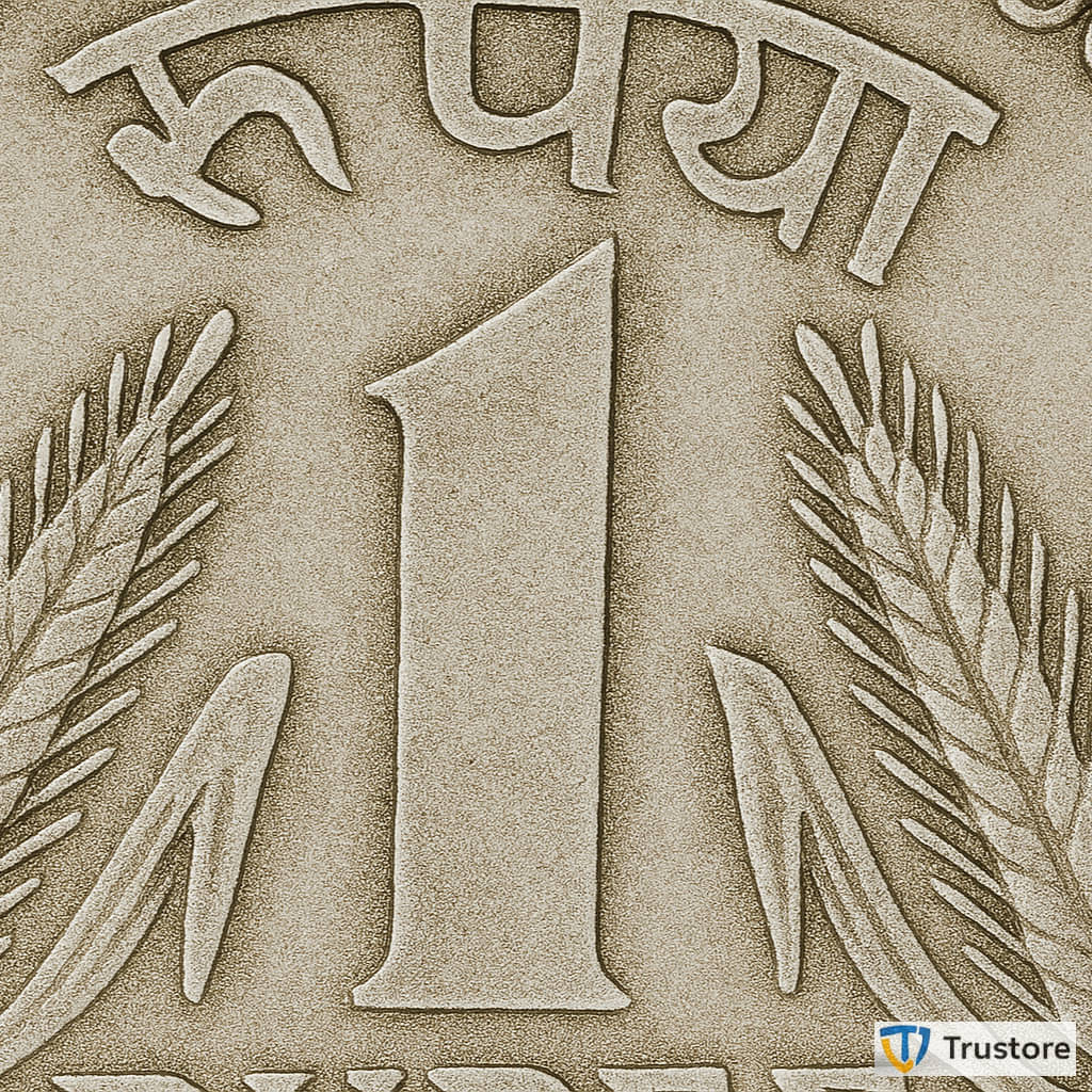 ✨ Rare 1 Rupee 1973 ✨ Star/Hyderabad Mint ⭐ India Old Coin ⭐ EX- Rare | Trustore Exclusive ⭐ ✨ Rare 1 Rupee 1973 ✨ Star/Hyderabad Mint ⭐ India Old Coin ⭐ EX- Rare | Trustore Exclusive ⭐