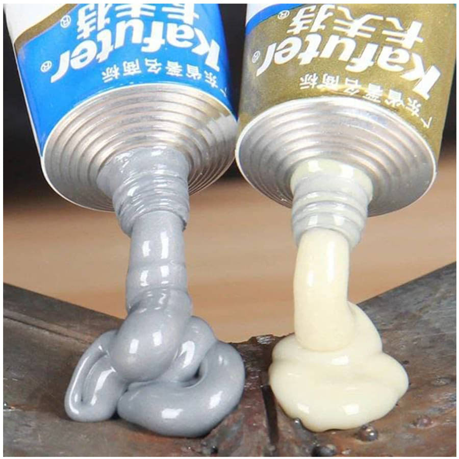 SCODELLA Magic Metal Mending, Cold Weld Repair Paste Adhesive Gel, Ab Strong Glue Universal Plastic Weld Repair Glue SCODELLA Magic Metal Mending, Cold Weld Repair Paste Adhesive Gel, Ab Strong Glue Universal Plastic Weld Repair Glue