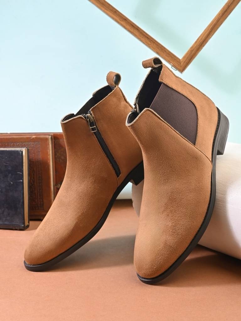     			Sir Corbett Beige Men's Chelsea Boots