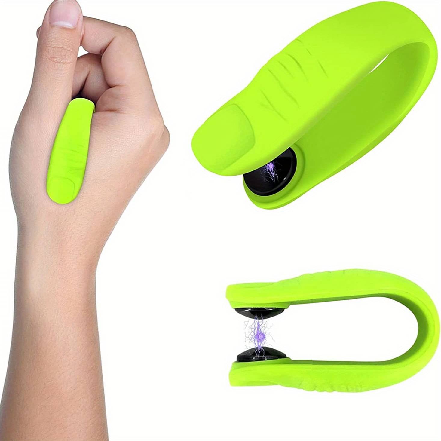    			Sugar Control LI4 Acupressure Point Clip | Headache, Migraine &Tension Relief | Light Weight - Assorted Colors (Pack Of 1)