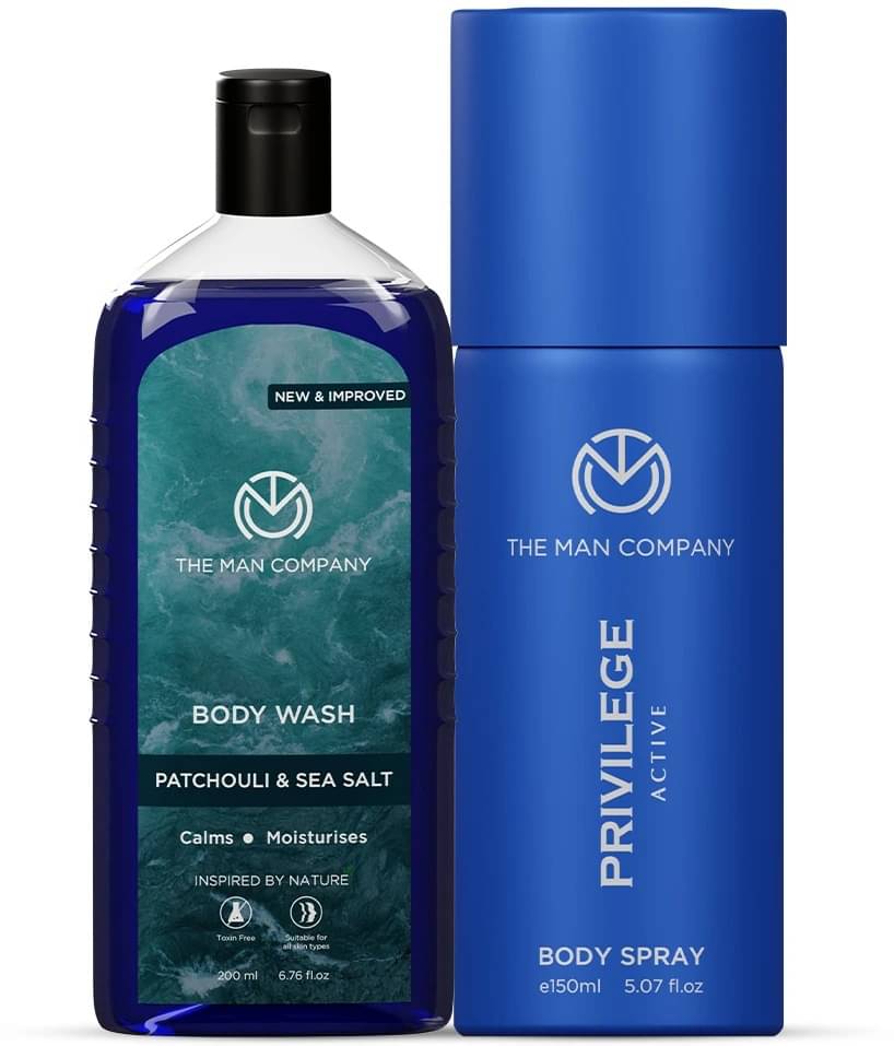 The Man Company 150ml & Body Wash for Deep Moisturization 200ml | Combo for Men The Man Company 150ml & Body Wash for Deep Moisturization 200ml | Combo for Men