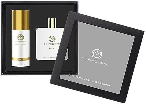 The Man Company Blanc Body Perfume 120ml Blanc EDT 100ml Deodorant Spray for Unisex 250 ml ( Pack of 2 ) The Man Company Blanc Body Perfume 120ml Blanc EDT 100ml Deodorant Spray for Unisex 250 ml ( Pack of 2 )