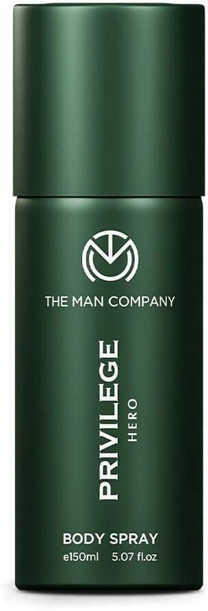 The Man Company Privilege Hero  Fruity & Spirited Deodorant Spray for Men 150 ml ( Pack of 1 )