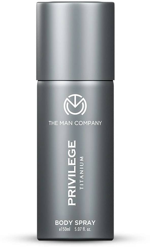 The Man Company Privilege Titanium Deodorant Deodorant Spray for Men 150 ml ( Pack of 1 )     			The Man Company Privilege Titanium Deodorant Deodorant Spray for Men 150 ml ( Pack of 1 )
