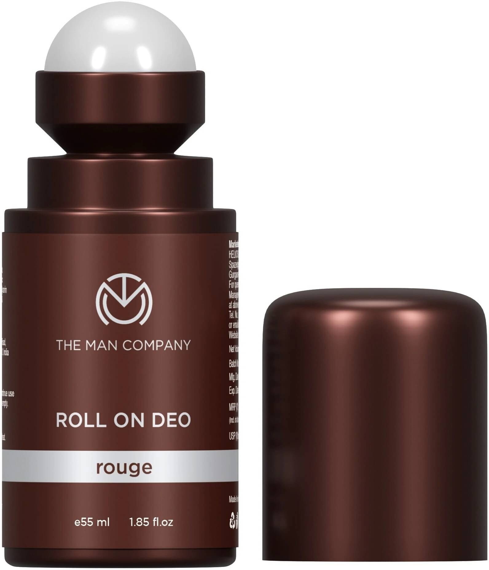 The Man Company ROUGE Roll On Deo for Men 55ml Deodorant Roll-ons for Men 55 ml ( Pack of 1 )     			The Man Company ROUGE Roll On Deo for Men 55ml Deodorant Roll-ons for Men 55 ml ( Pack of 1 )