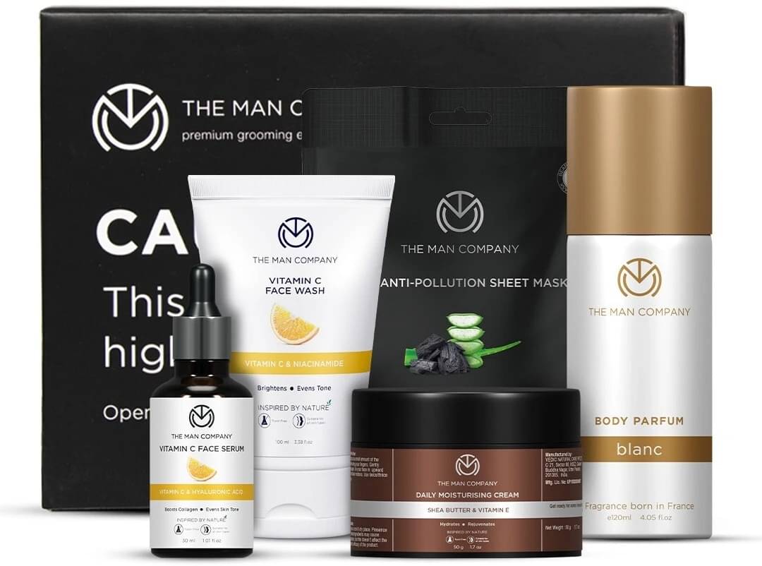 The Man Company Skin Care Kit For Soft & Glowing Skin - All Skin Types The Man Company Skin Care Kit For Soft & Glowing Skin - All Skin Types