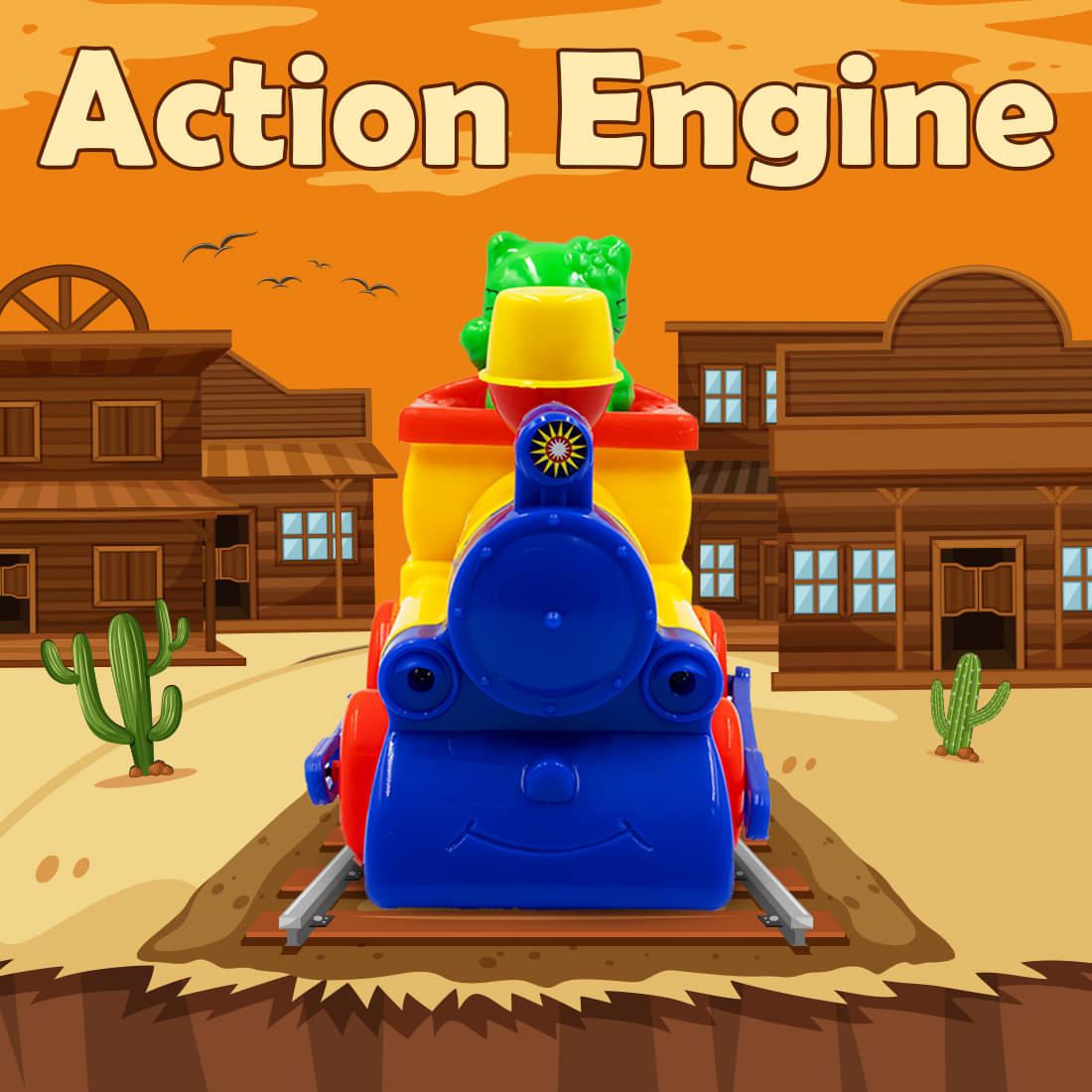     			Toybharat Action Engine |Multicolour | Friction Power Toys | Birthday Gift for Kids