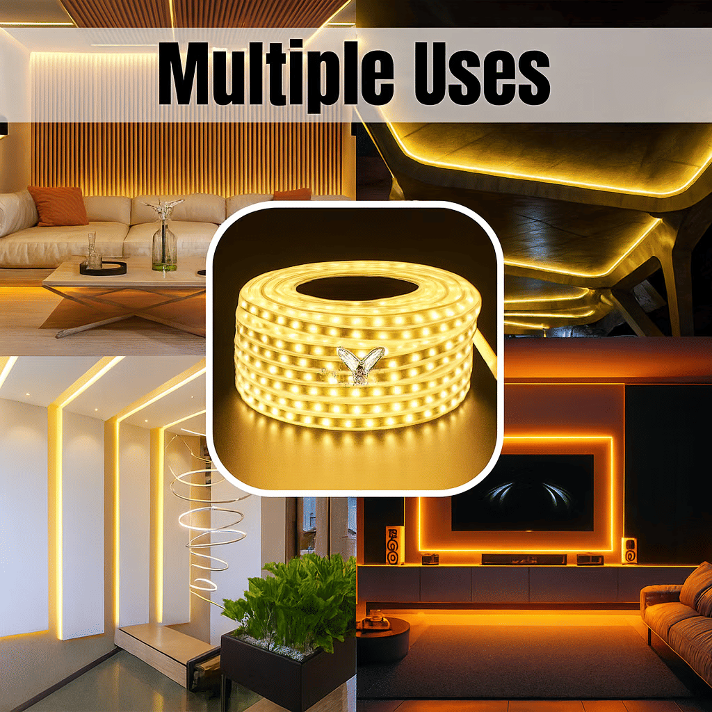     			ZESTRUM Yellow 5M LED Strip ( Pack of 1 )